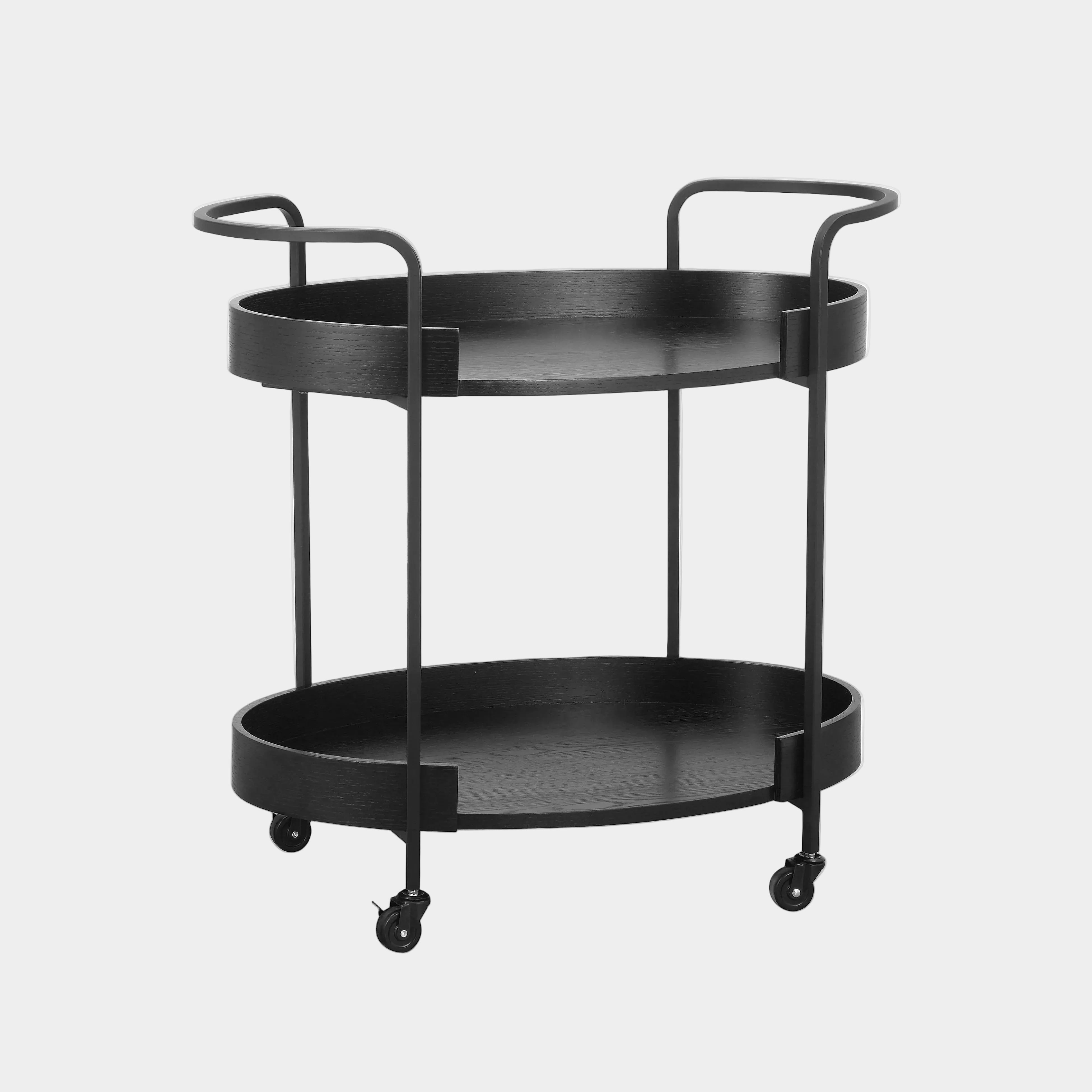 Cyril Black Bar Cart