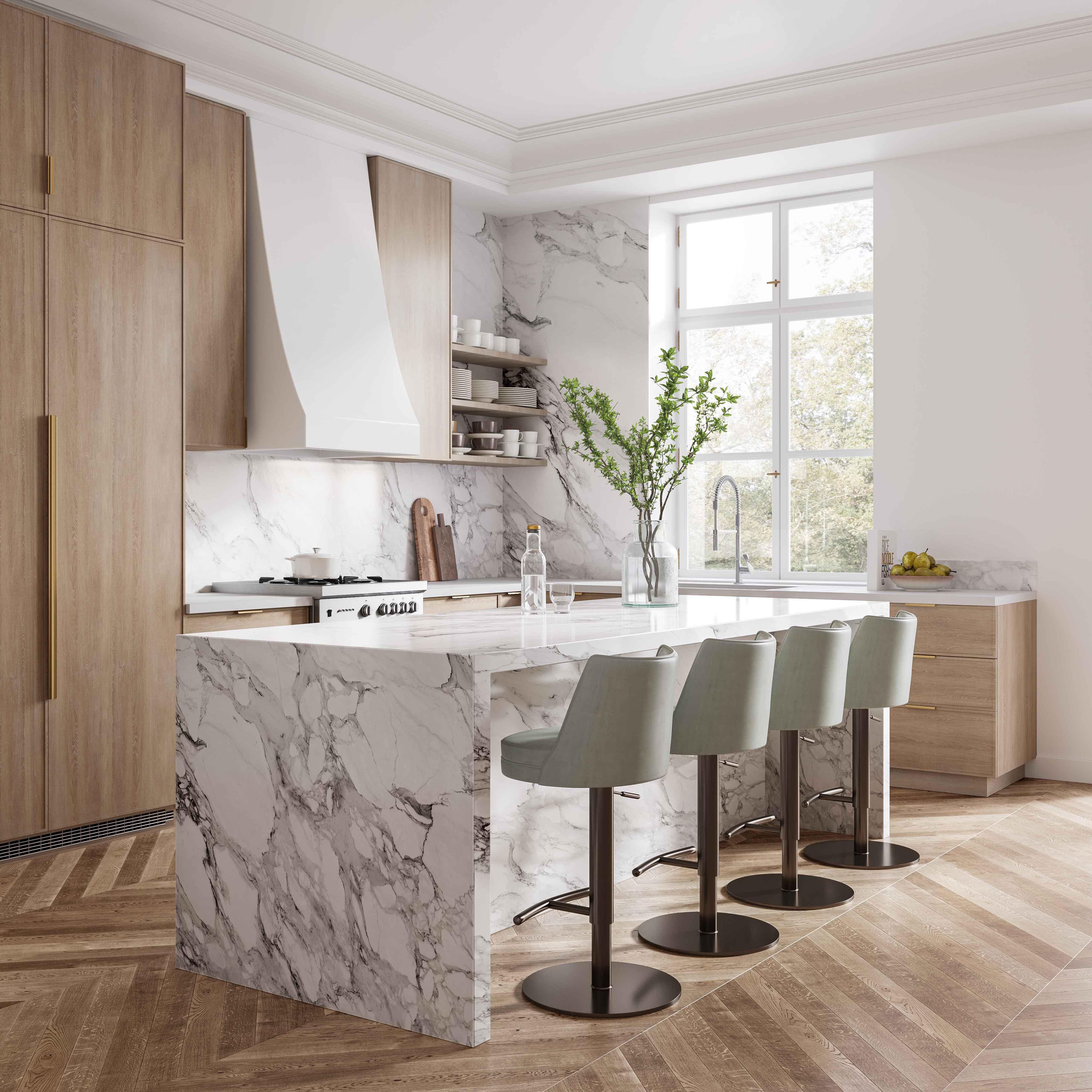 Gala Black Performance Cuir végétalien sur tabouret réglable