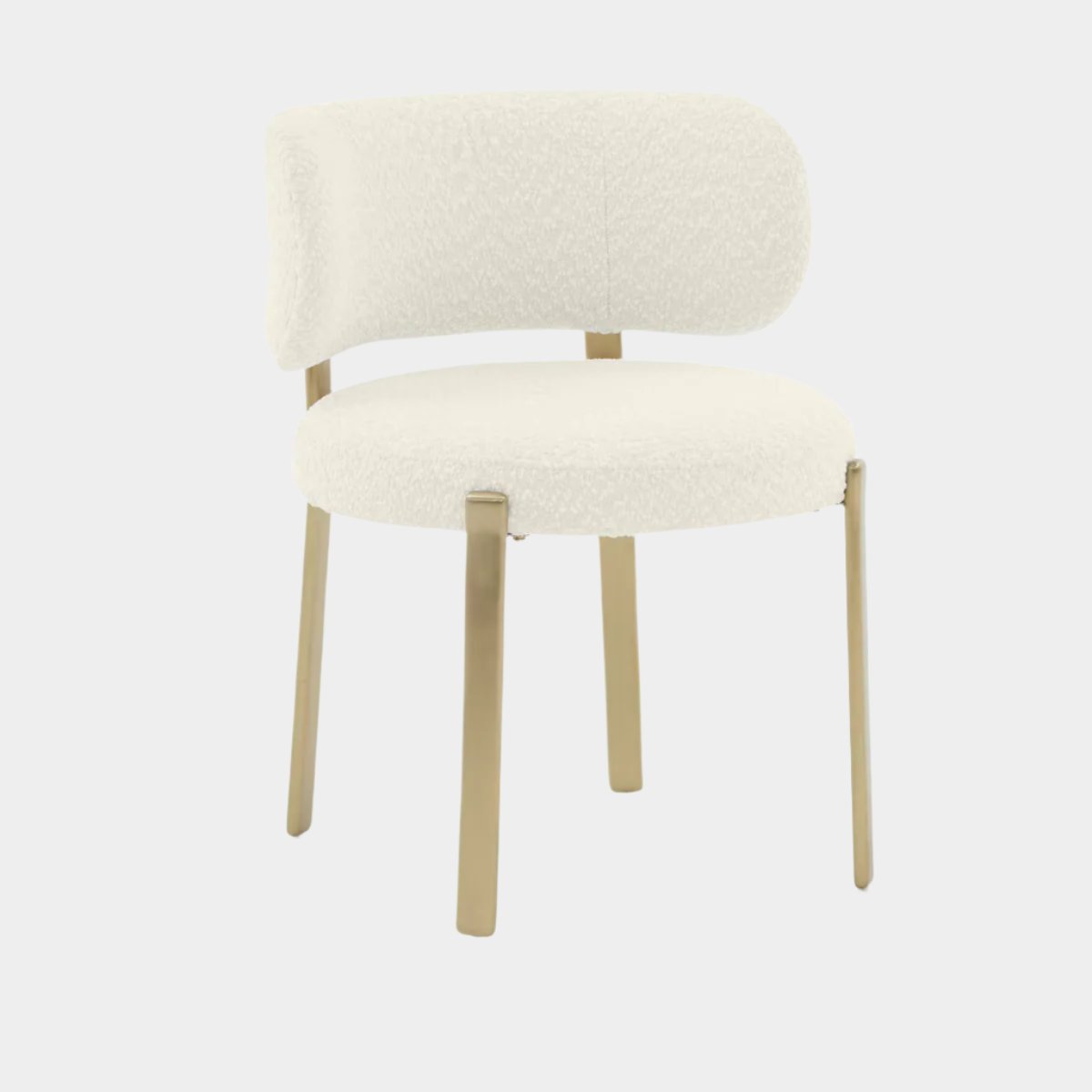 Margaret Cream Performance Boucle Dining Chair