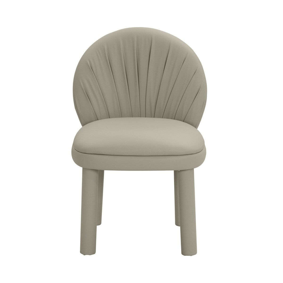 Aliyah Grey Performance Vegan Leather Dining Chair