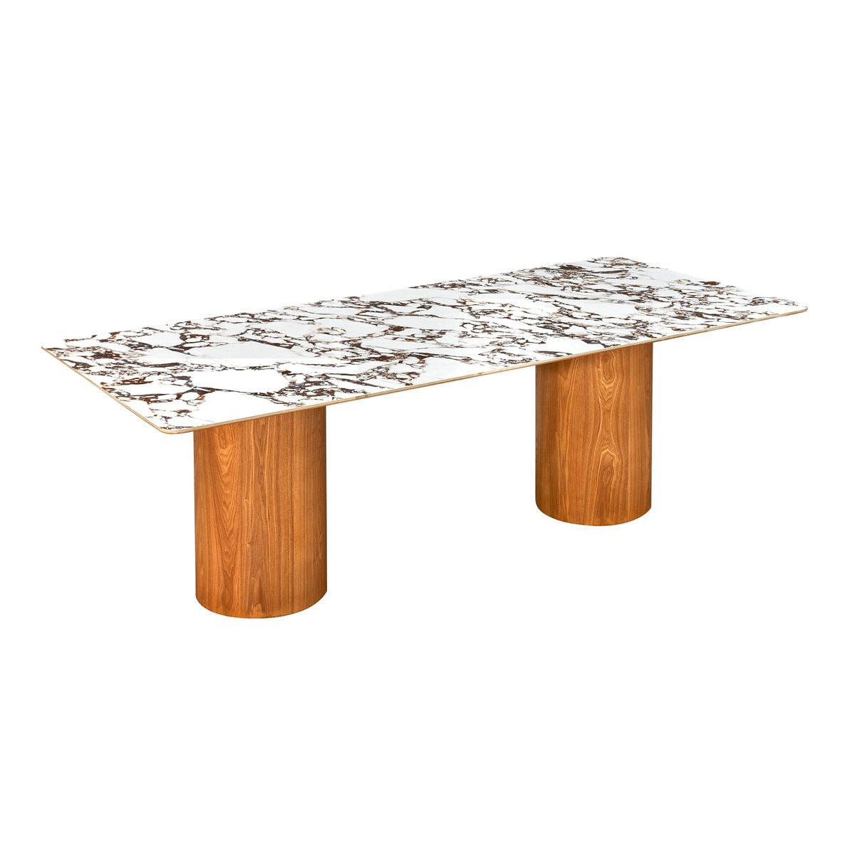 Tamara Marble Ceramic 94" Rectangular Dining Table