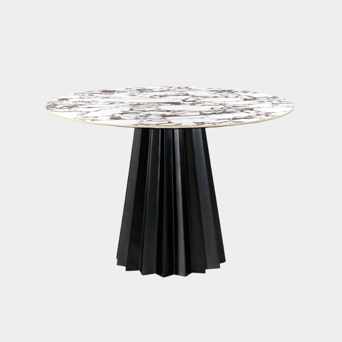 Jimena Marble Ceramic 47" Round Dining Table