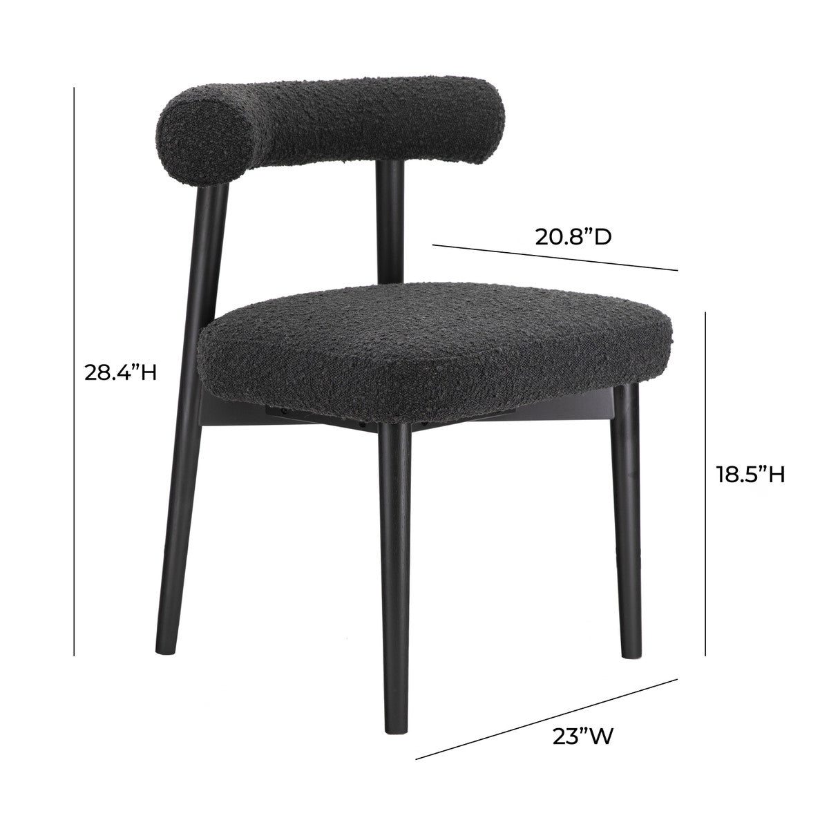 Spara Boucle Side Chair