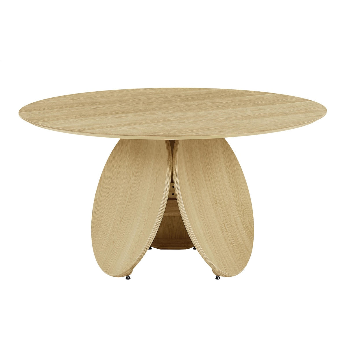 Emil Oak Round Dining Table