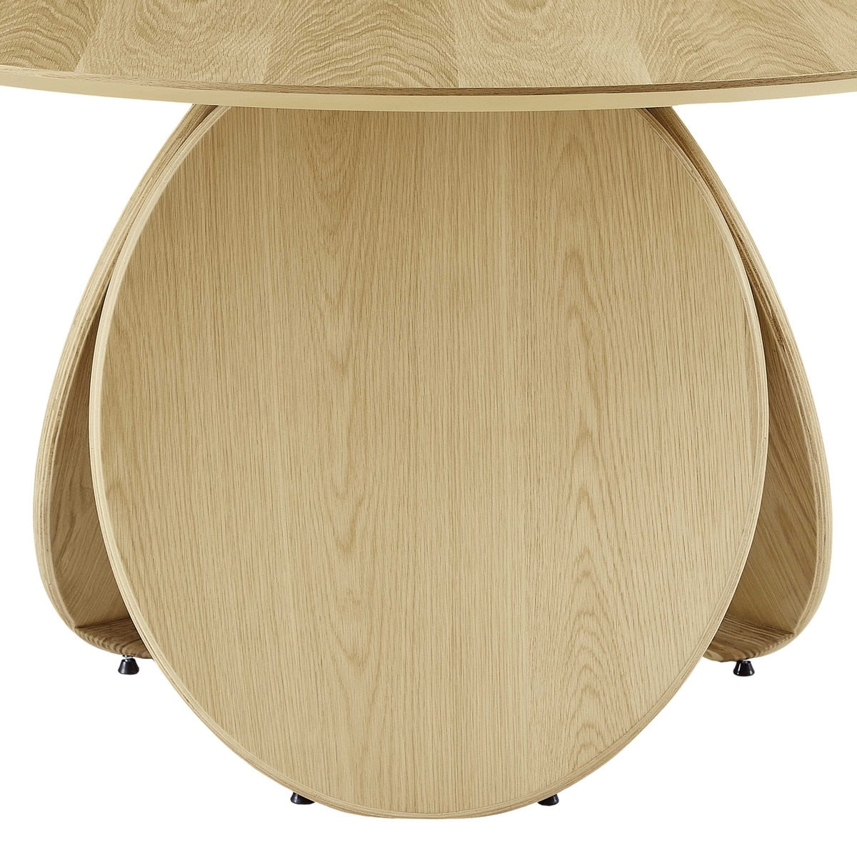 Emil Oak Round Dining Table