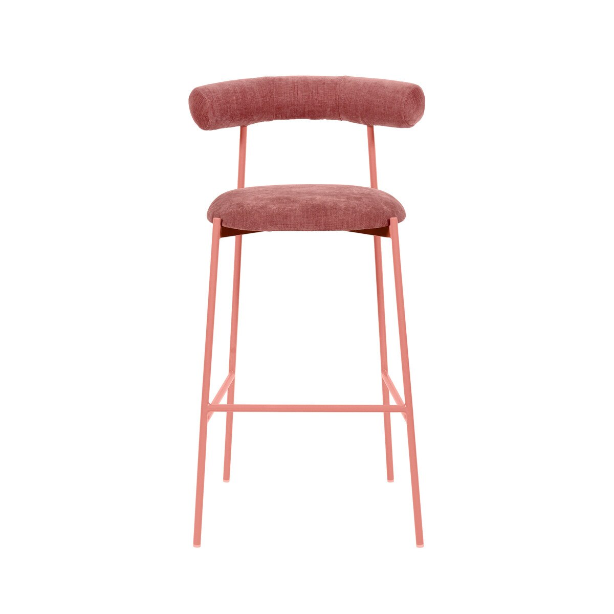 Liliana Mauve Performance Velvet Bar Stool