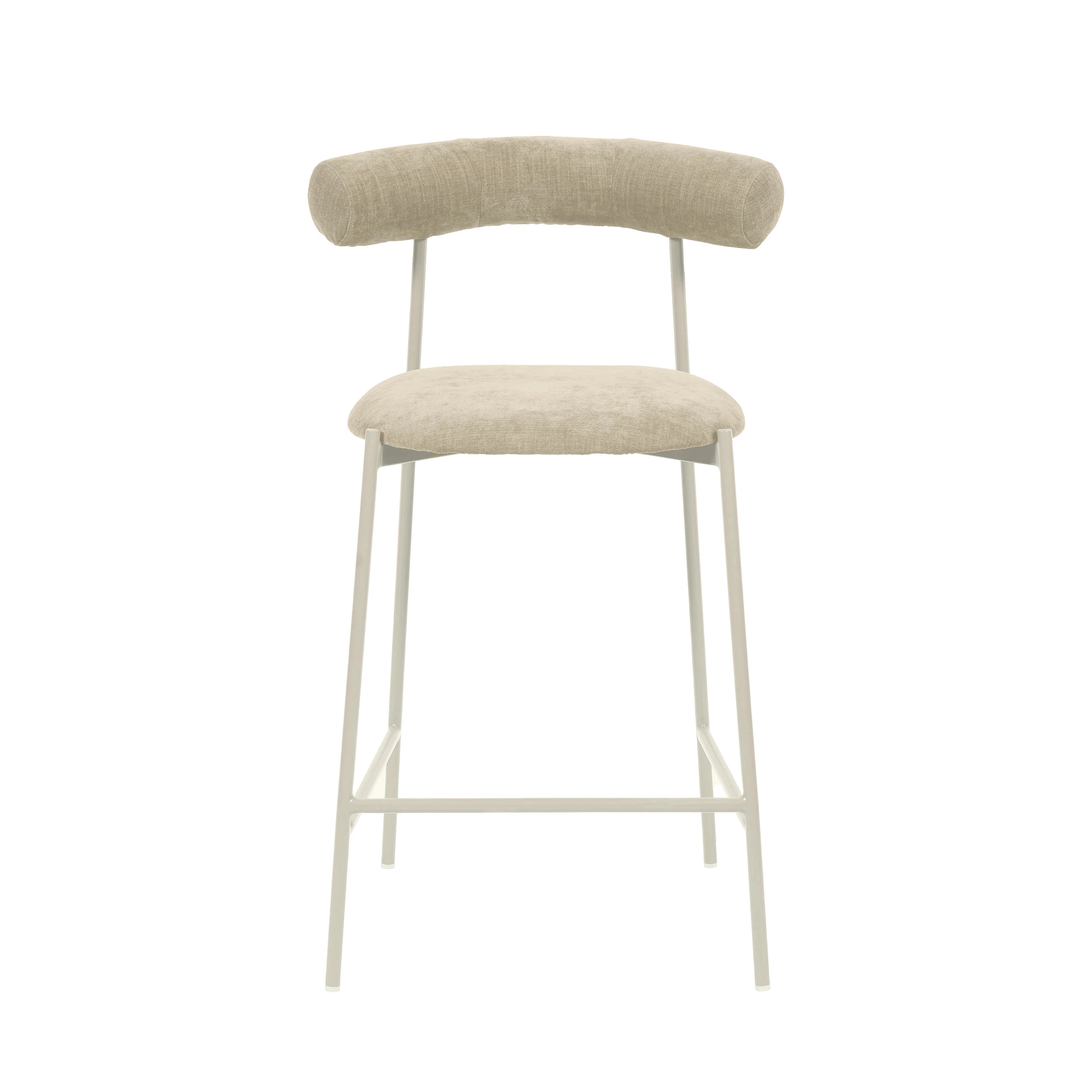 Liliana Performance Velvet Stool