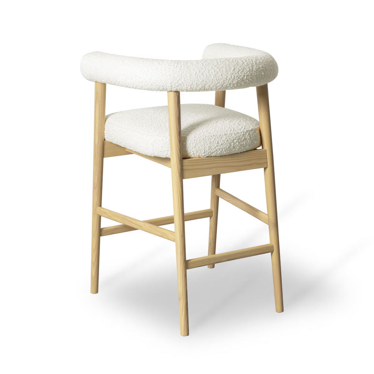 Spara Cream Performance Boucle Counter Stool