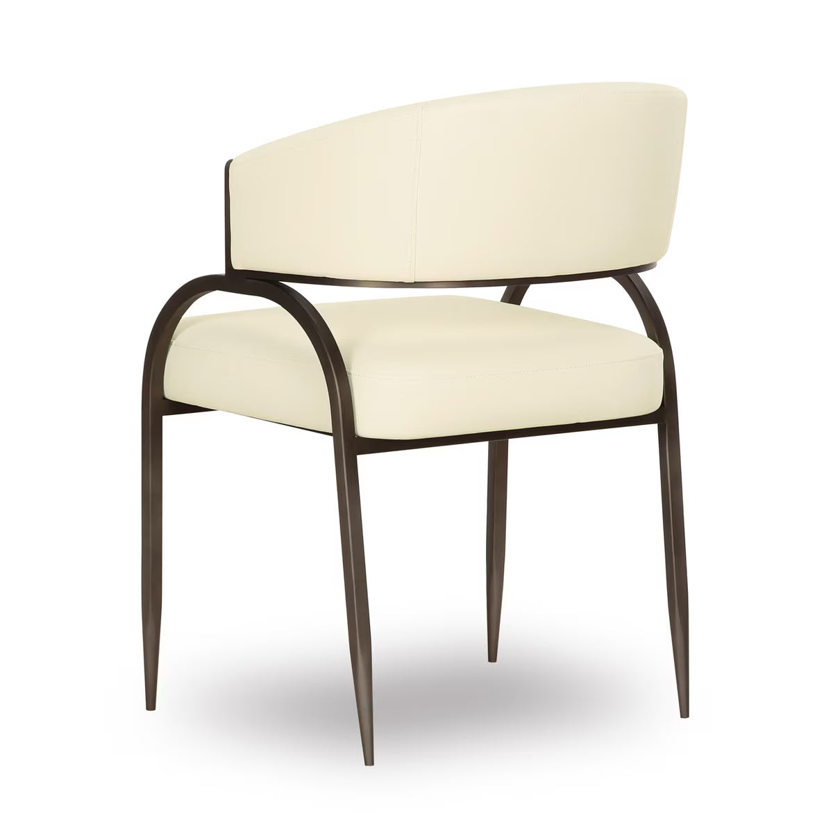 Tatum Cream Performance Vegan Leather Dining Chair