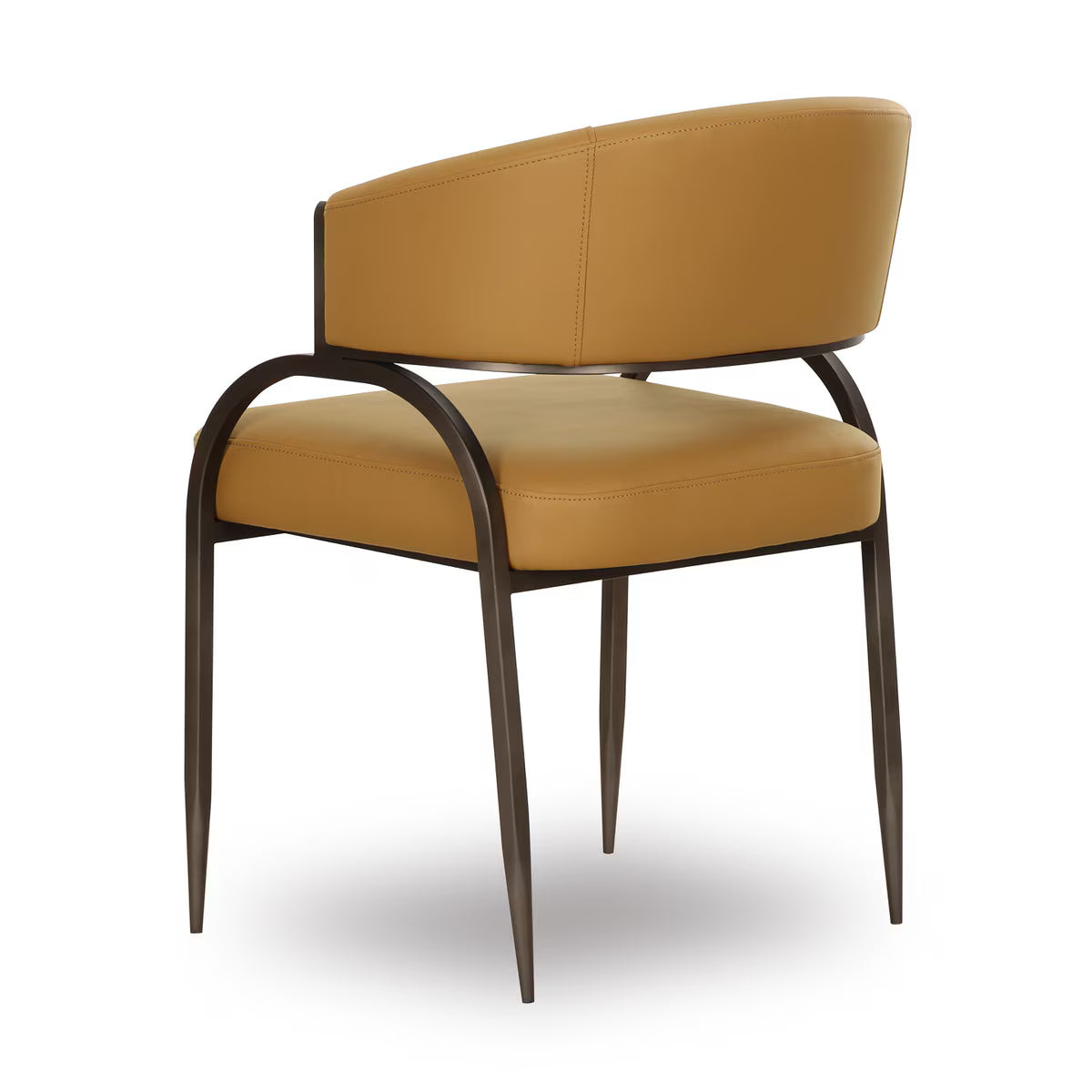 Tatum Tan Performance Vegan Leather Dining Chair