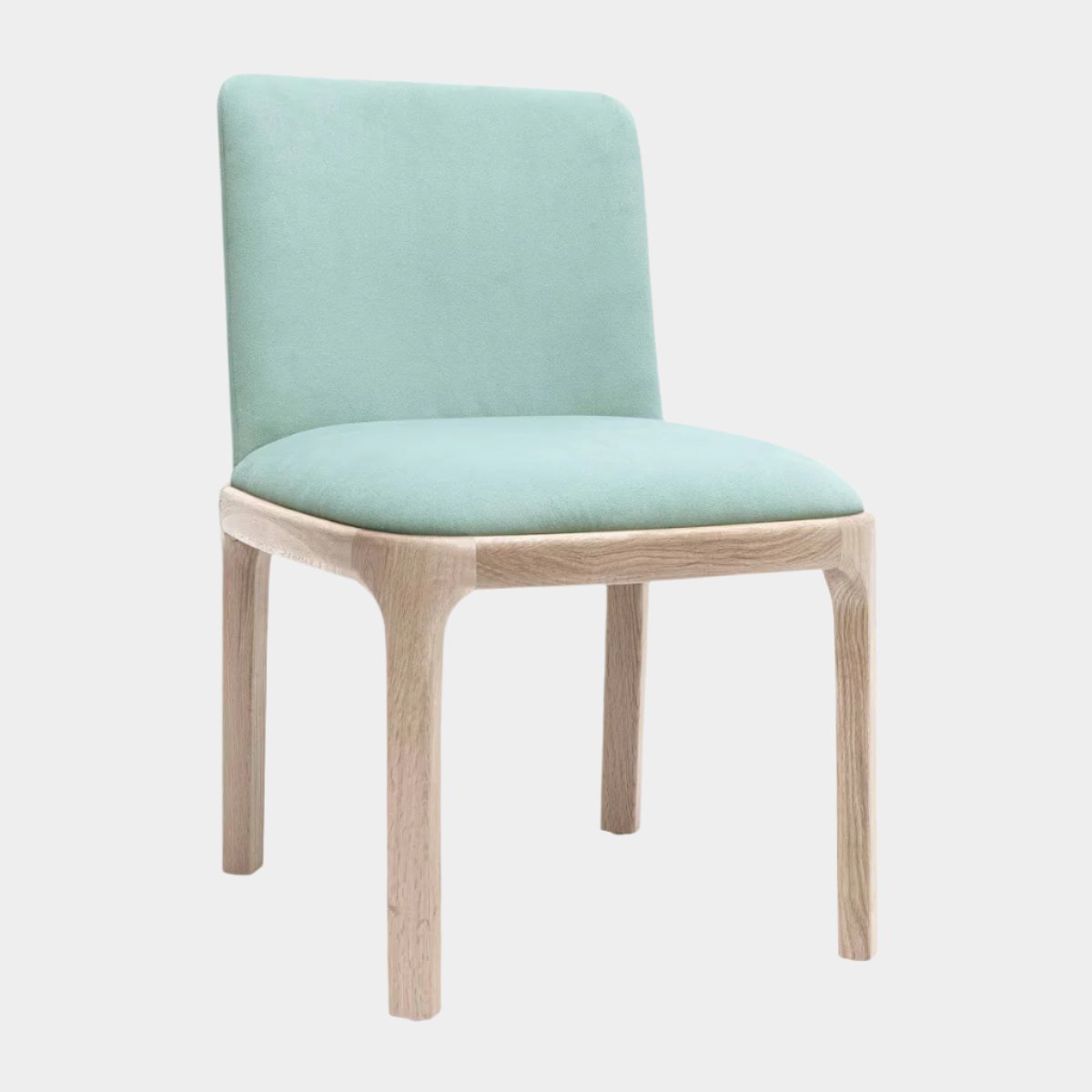 Rebecca Light Blue Performance Velvet Dining Chair