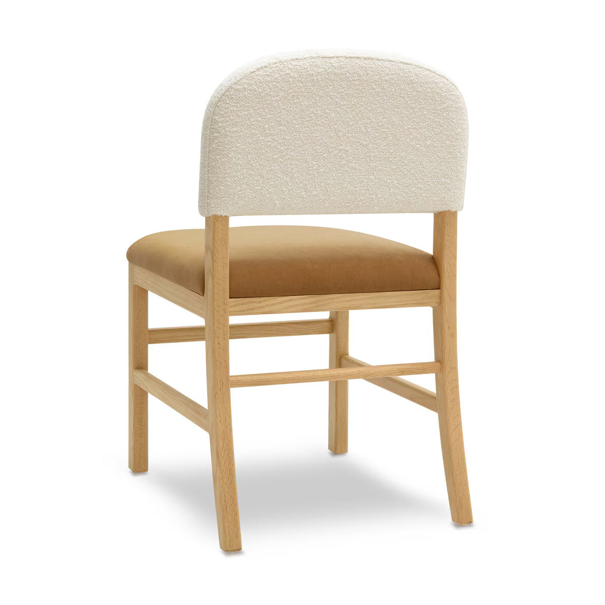 Calla Cognac Performance Velvet Dining Chair