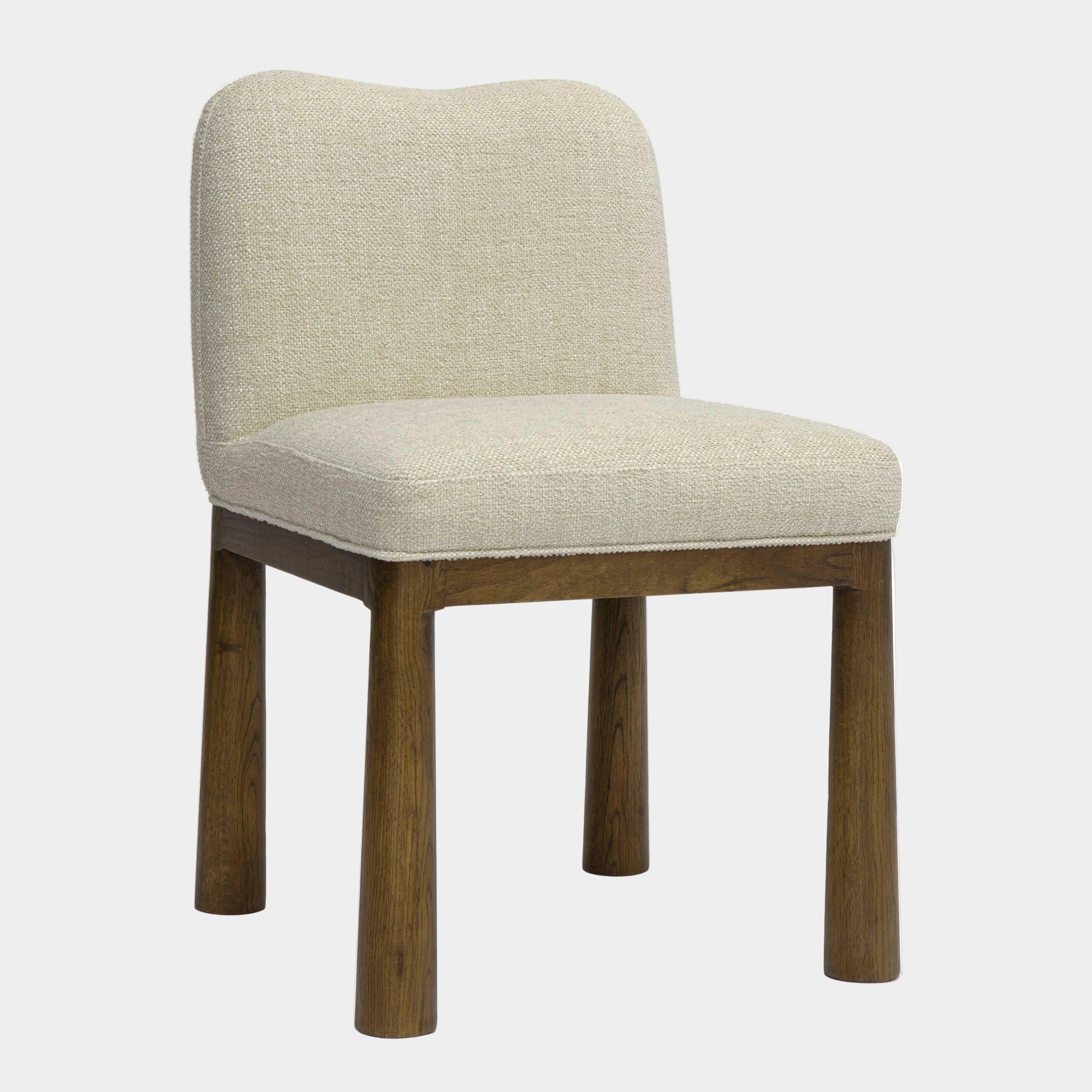 Tiara Performance Basketweave Fabric Dining Chair