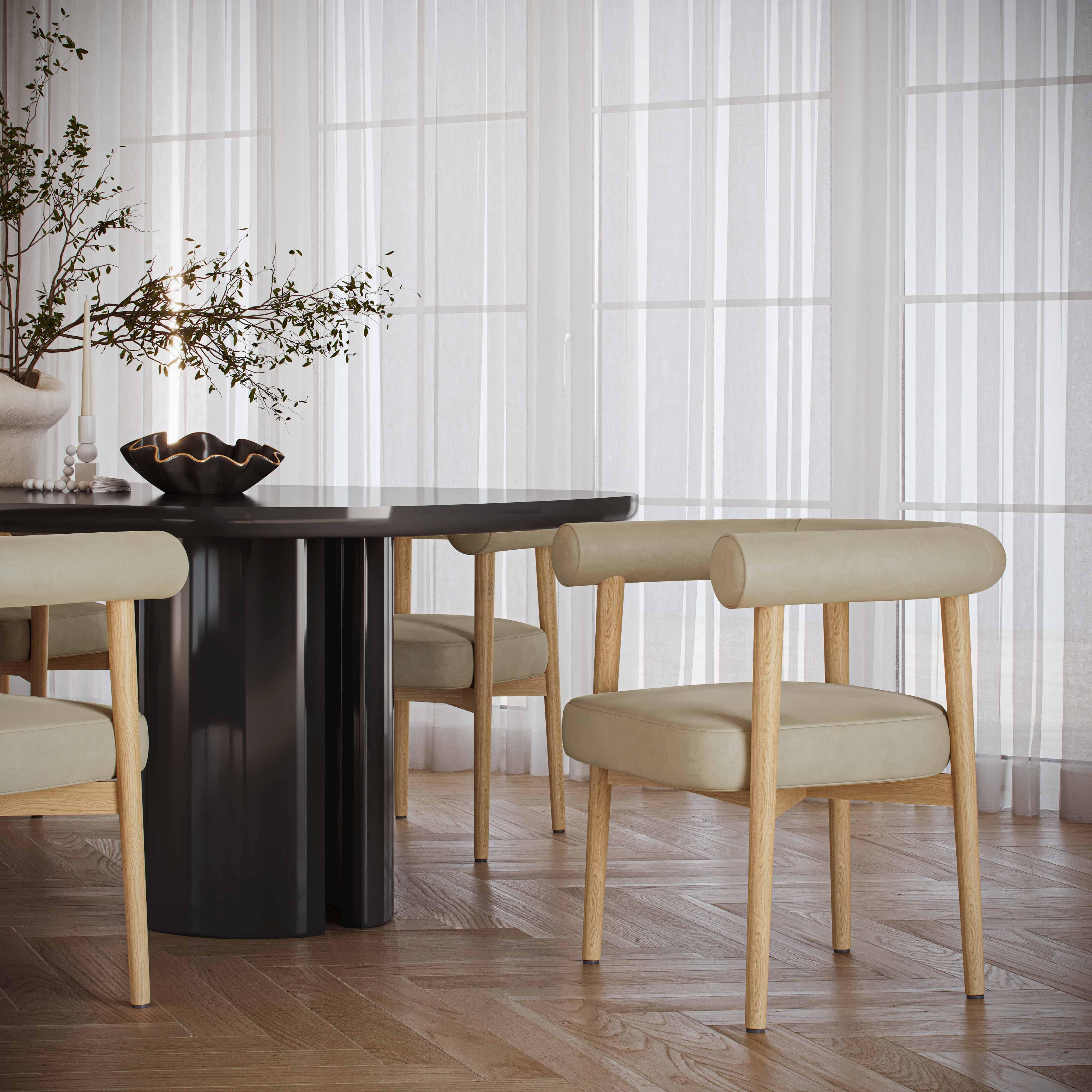 Spara Performance Vegan Leather Dining Chair