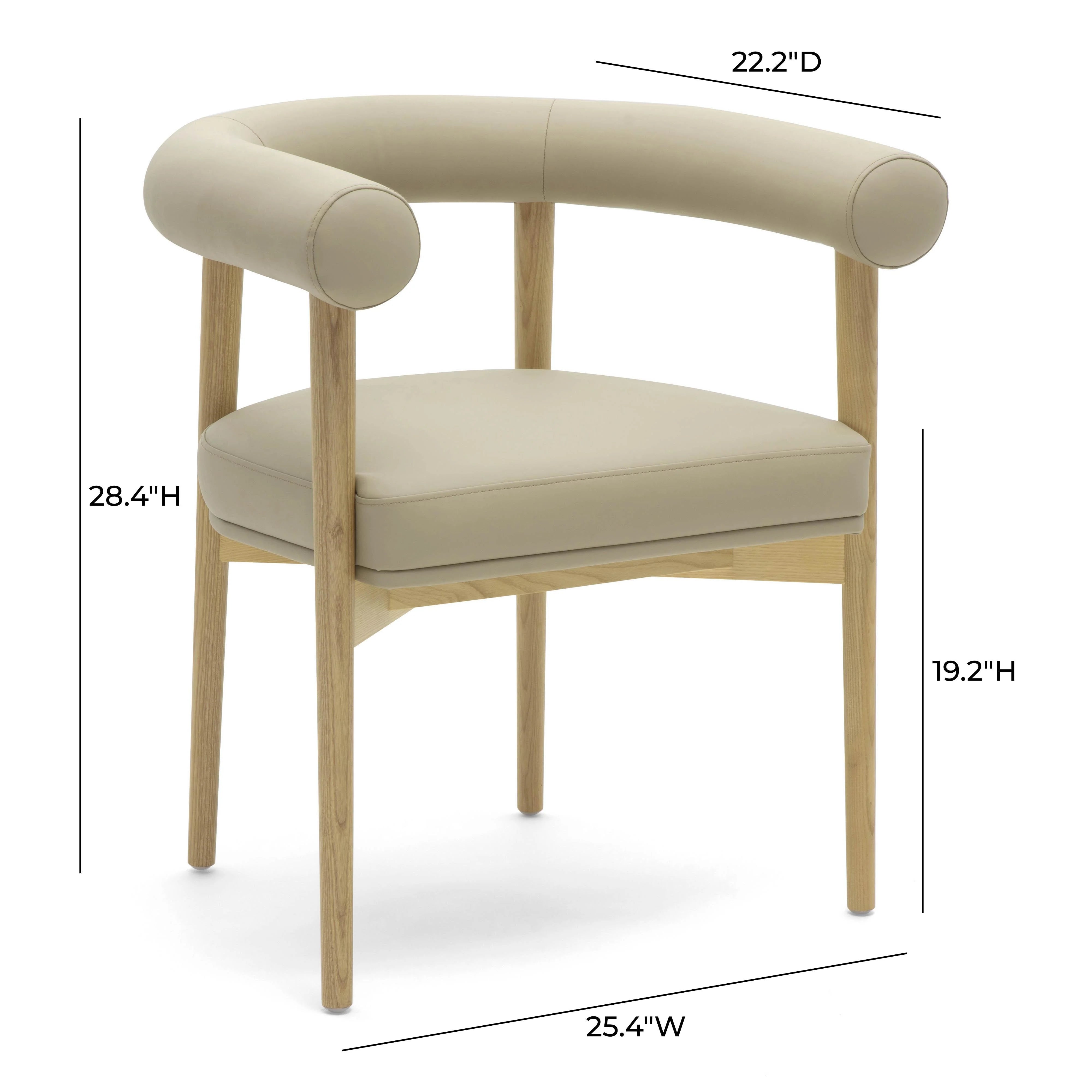 Spara Performance Vegan Leather Dining Chair