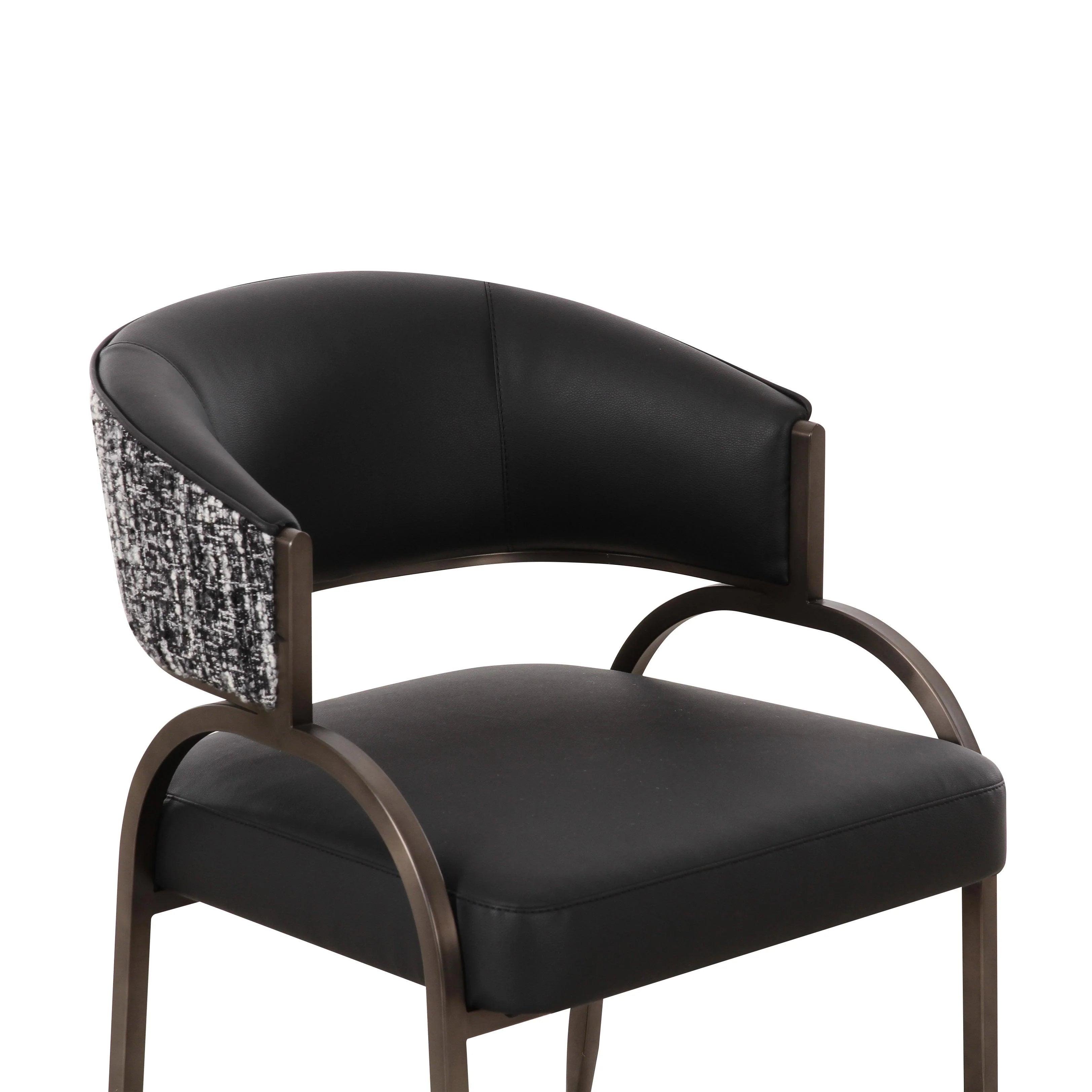 Tatum 2-Tone Performance Vegan Leather Dining Chair