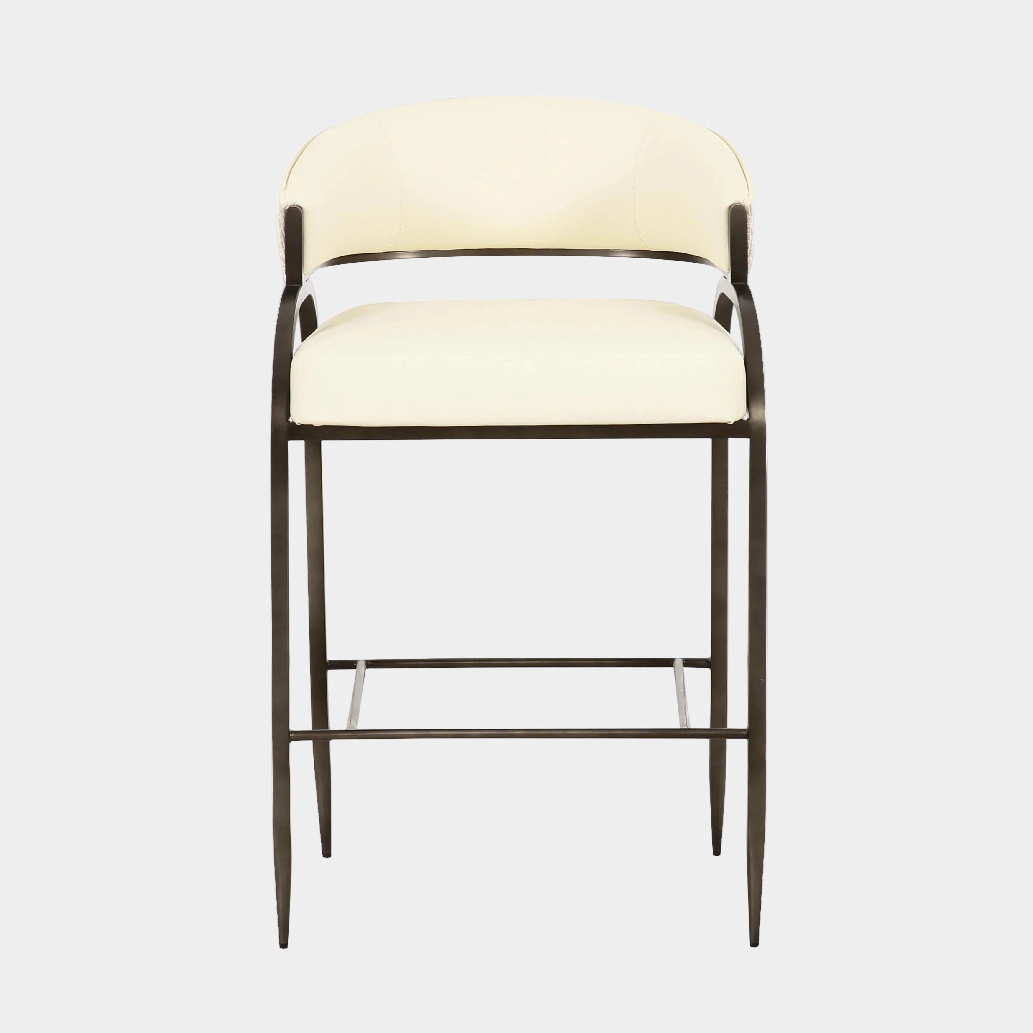 Tatum 2-Tone Performance Vegan Leather Counter Stool