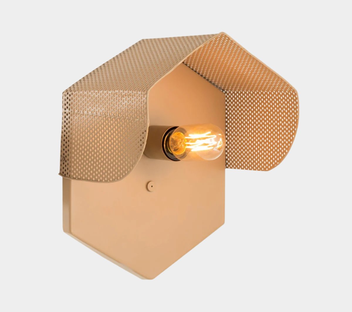 Mokhtar Tan Hexagon Wall Sconce