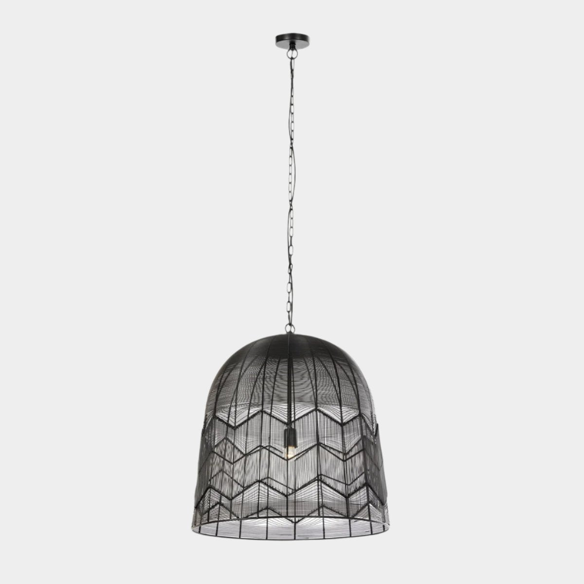 Tessa Black Large Pendant Lamp