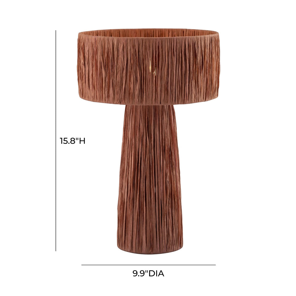 Shelby Raffia Table Lamp