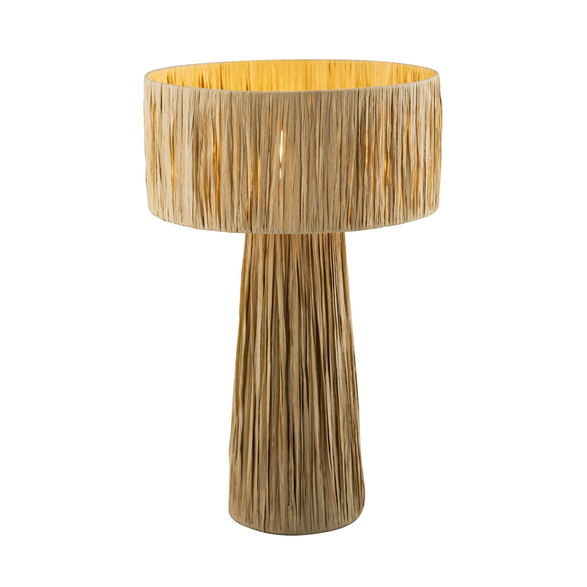 Shelby Raffia Table Lamp