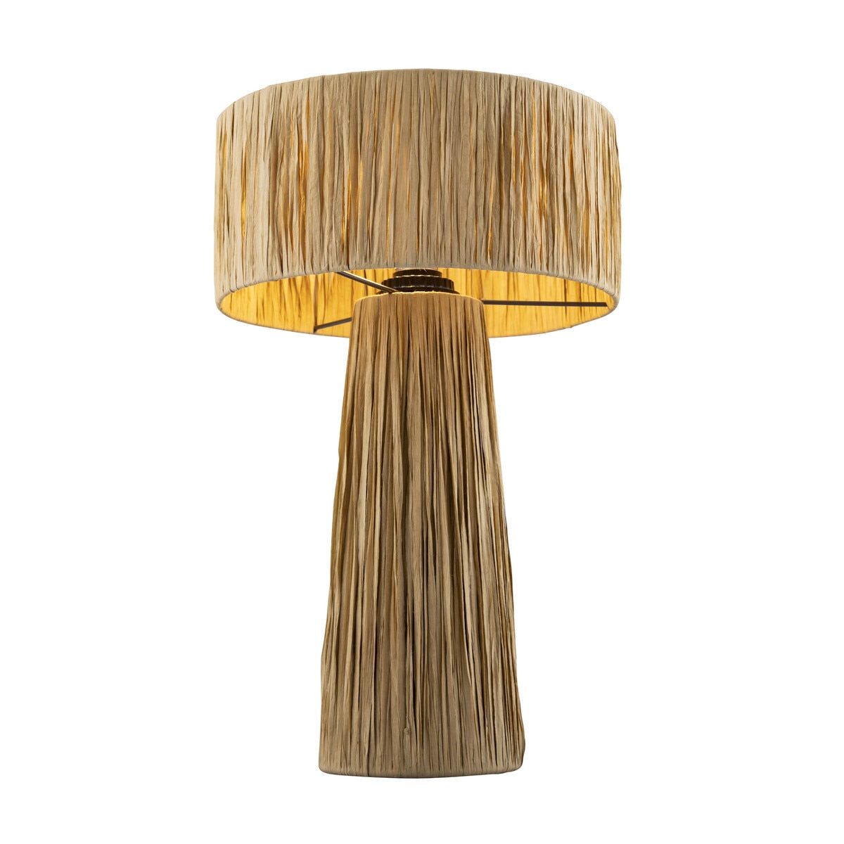 Shelby Raffia Table Lamp