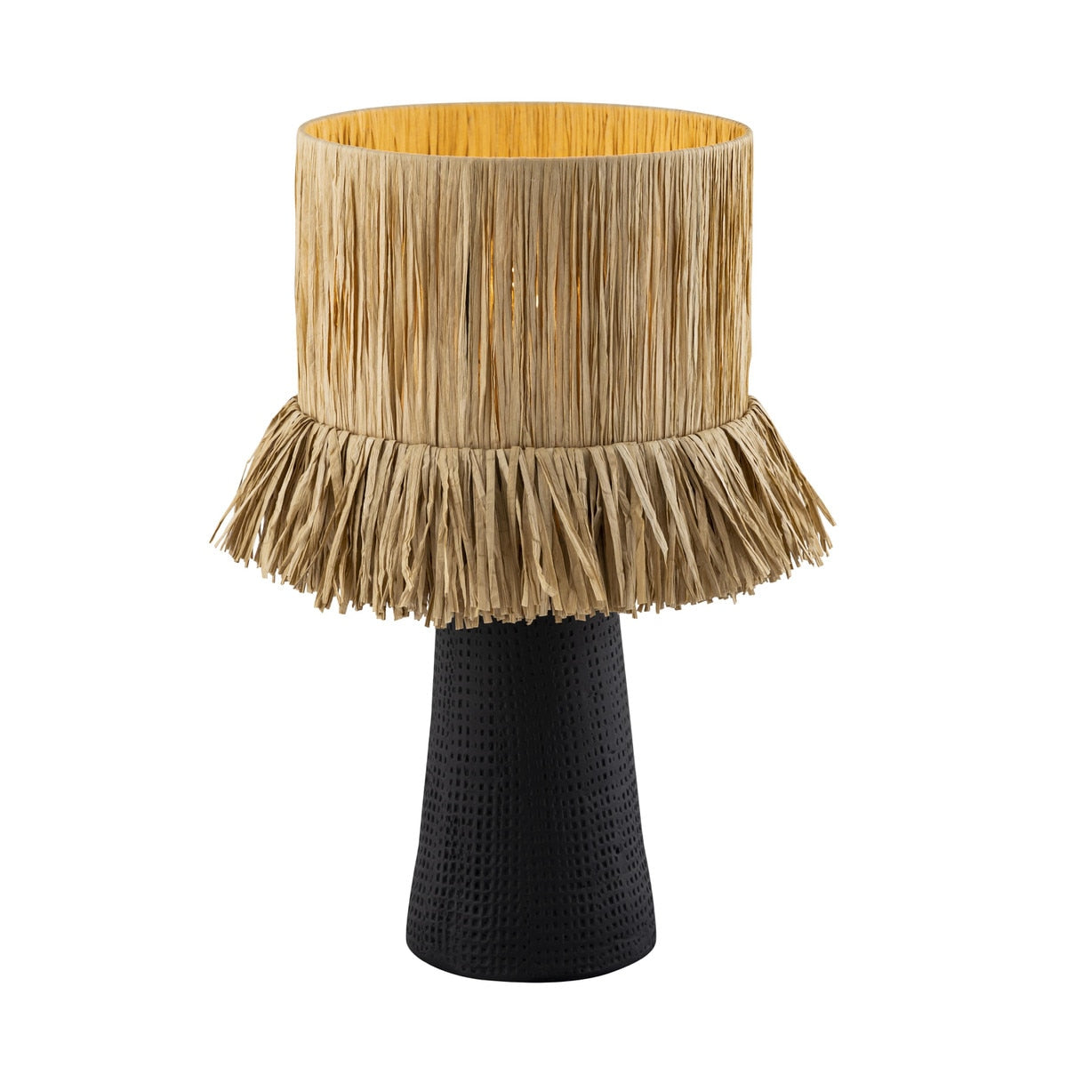 Amira Raffia Natural Table Lamp