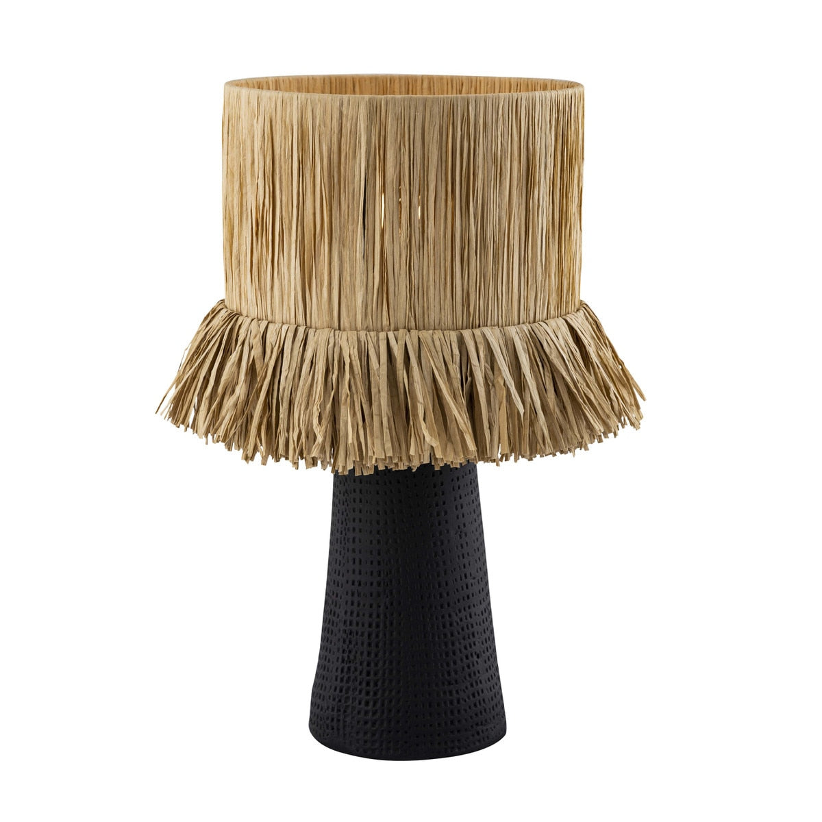 Amira Raffia Natural Table Lamp