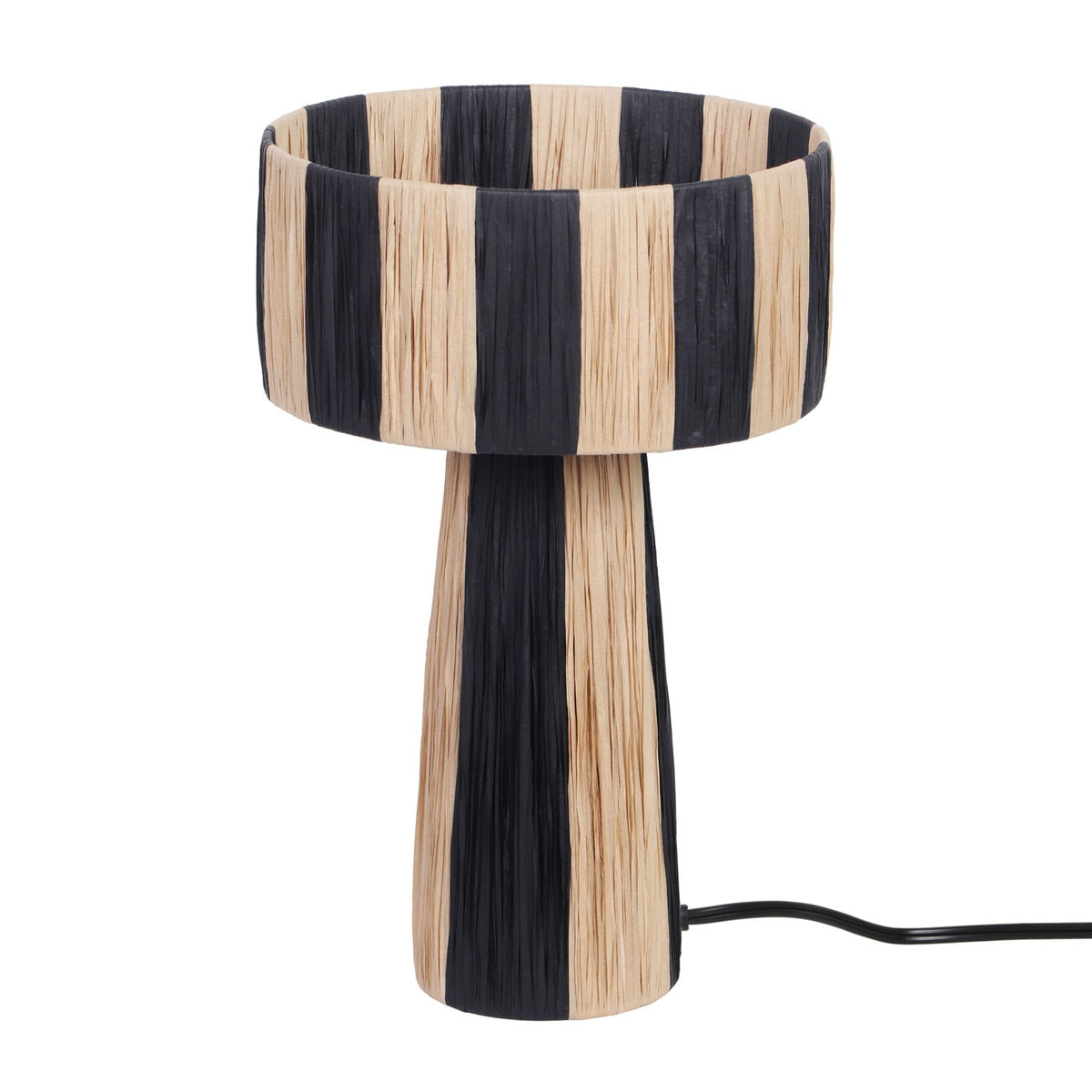 Shelby Raffia Two-Tone Table Lamp