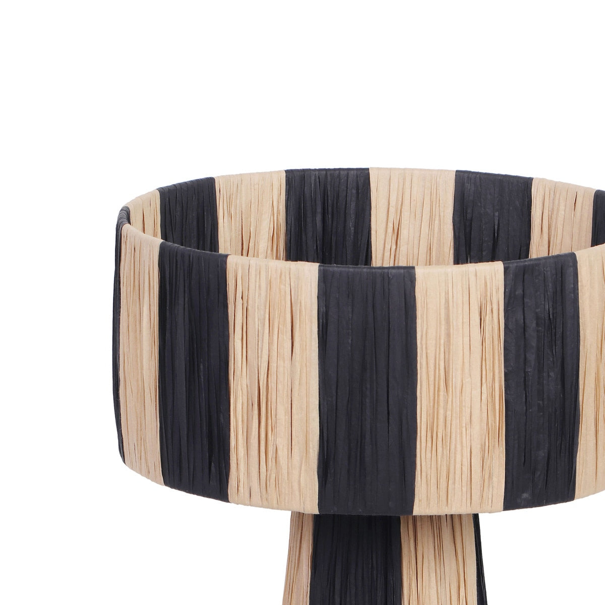 Shelby Raffia Two-Tone Table Lamp