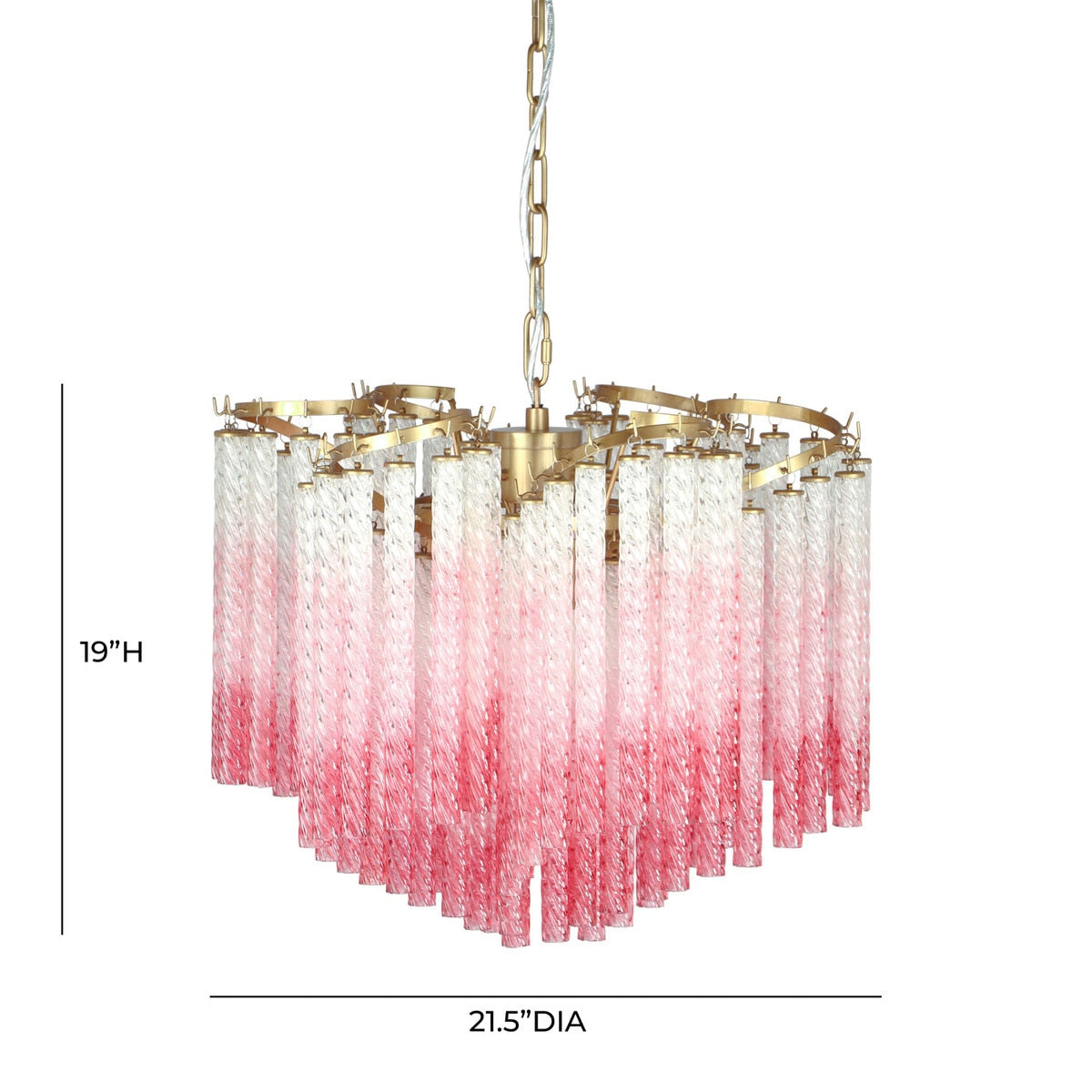 Ananya Ombre Glass Chandelier