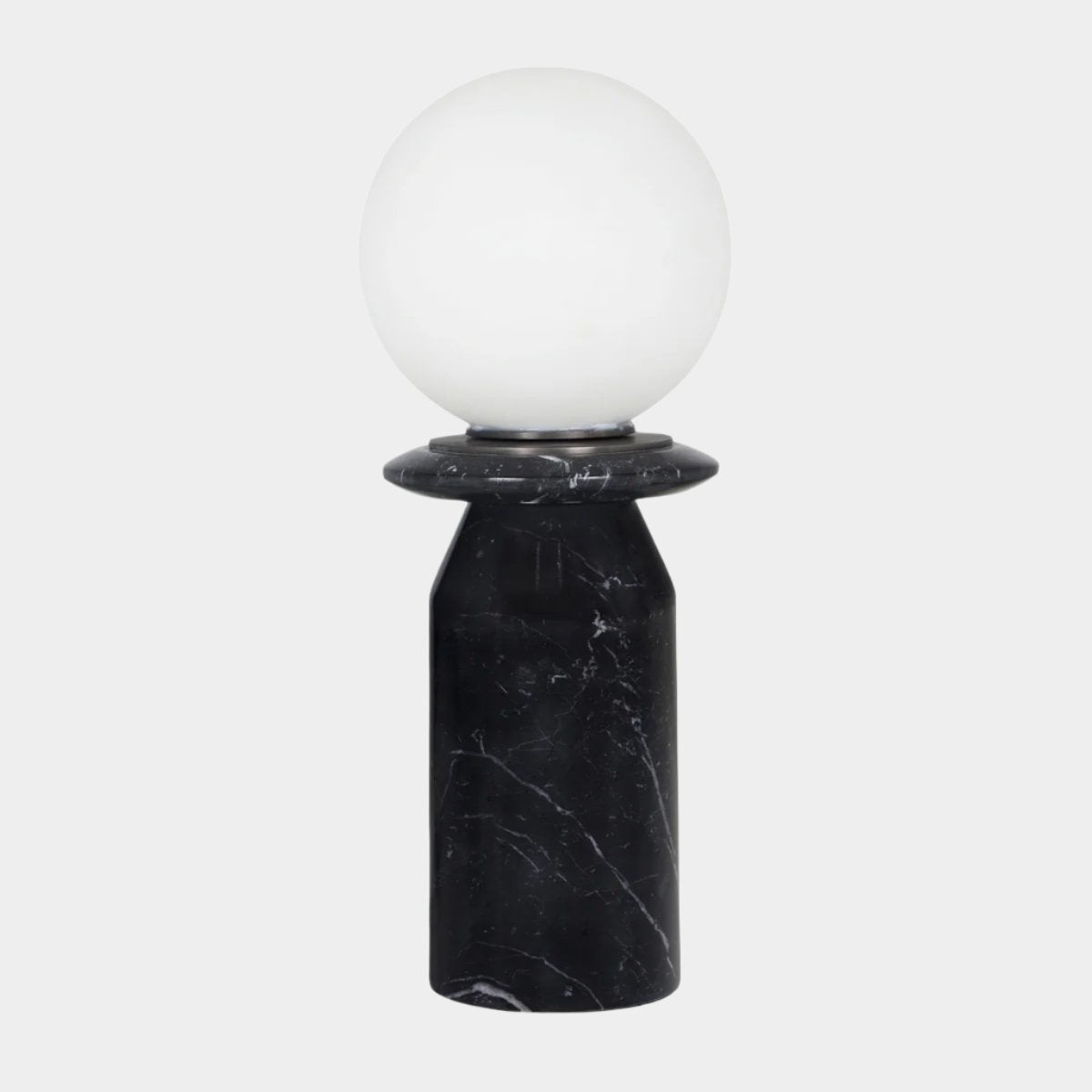 Globe Malachite Marble Lamp