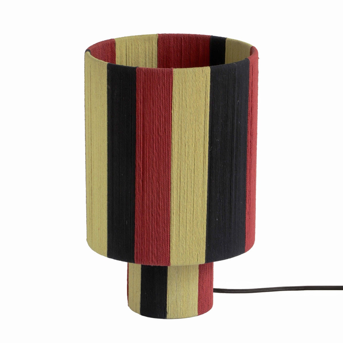 Guinevere  Striped Cotton Table Lamp