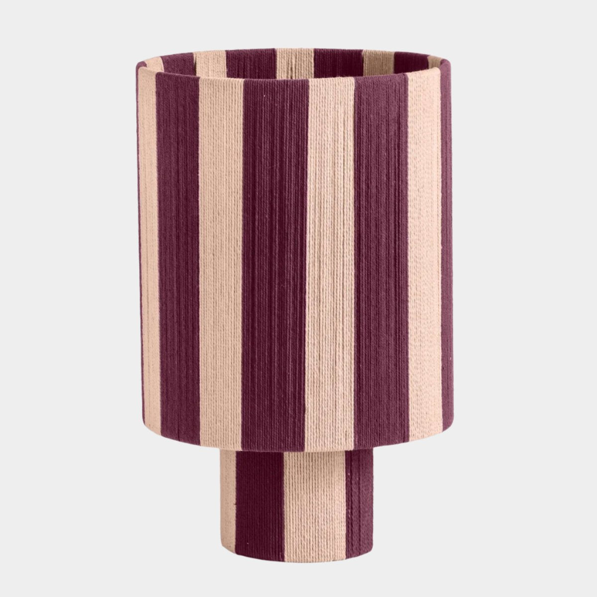 Guinevere  Striped Cotton Table Lamp