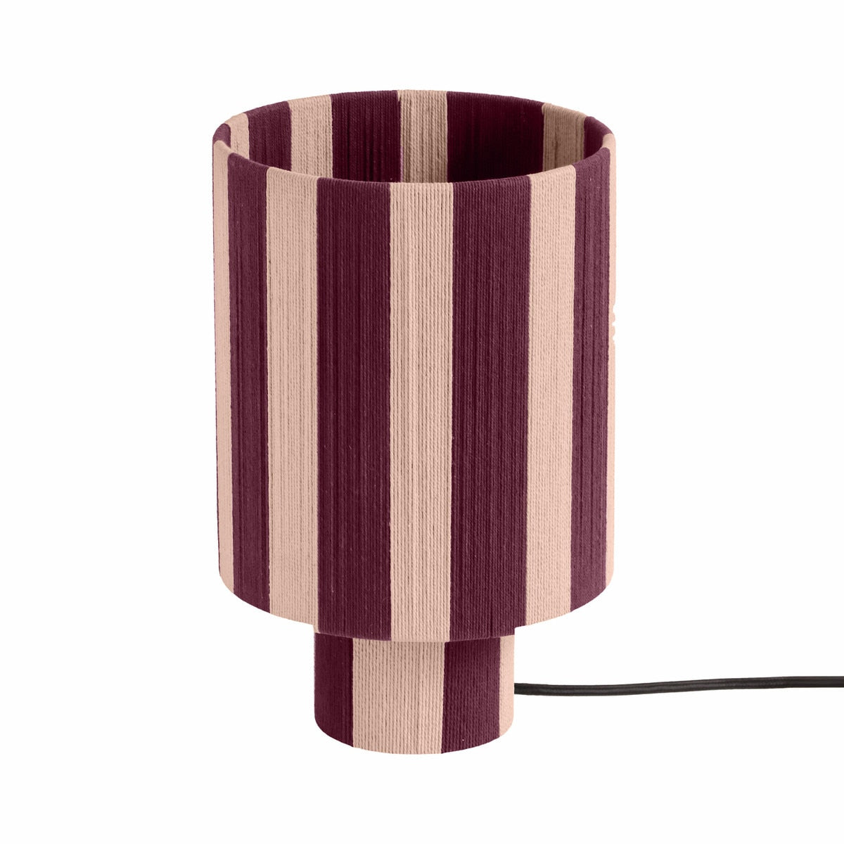 Guinevere  Striped Cotton Table Lamp