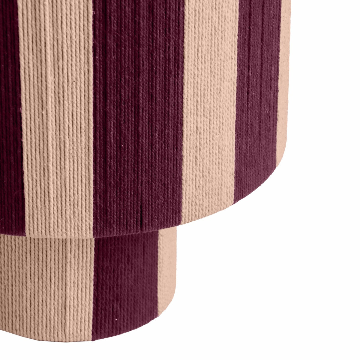 Guinevere  Striped Cotton Table Lamp