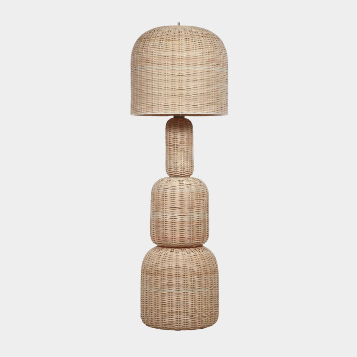 Kootu Natural Rattan Floor Lamp