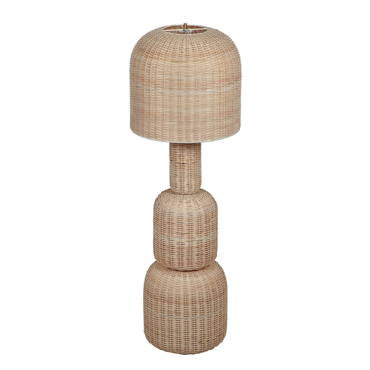 Kootu Natural Rattan Floor Lamp