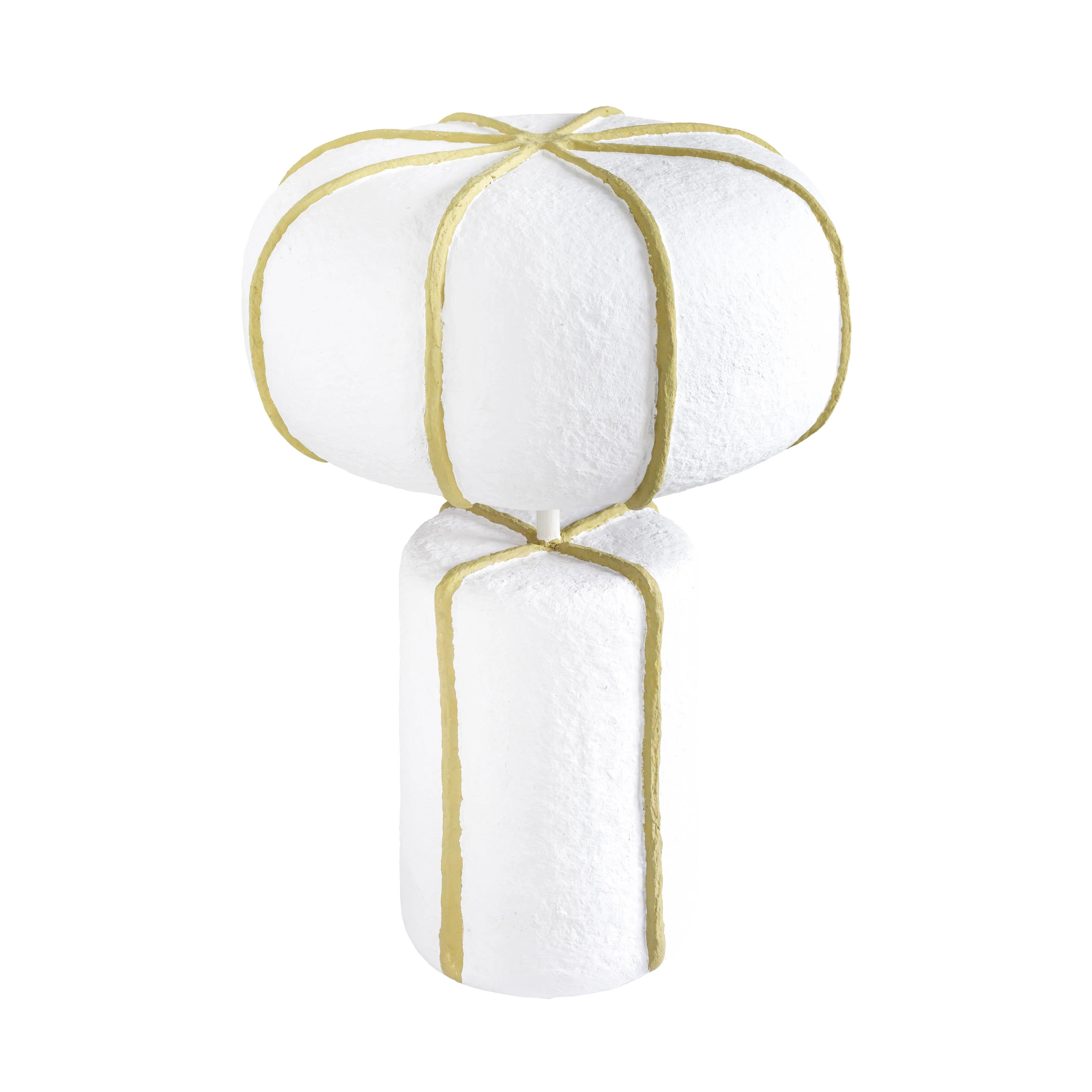 Looma Cotton Mache Table Lamp