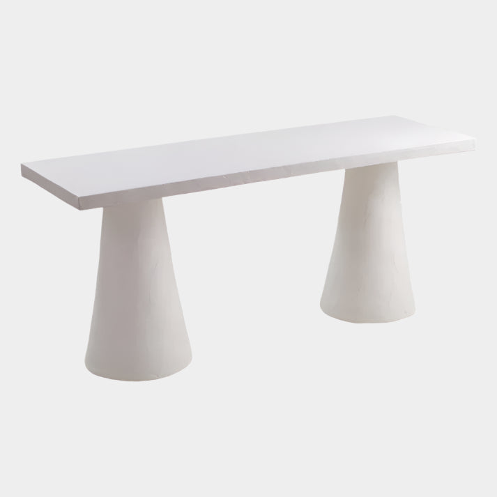 Dayana Desk in Faux Plaster