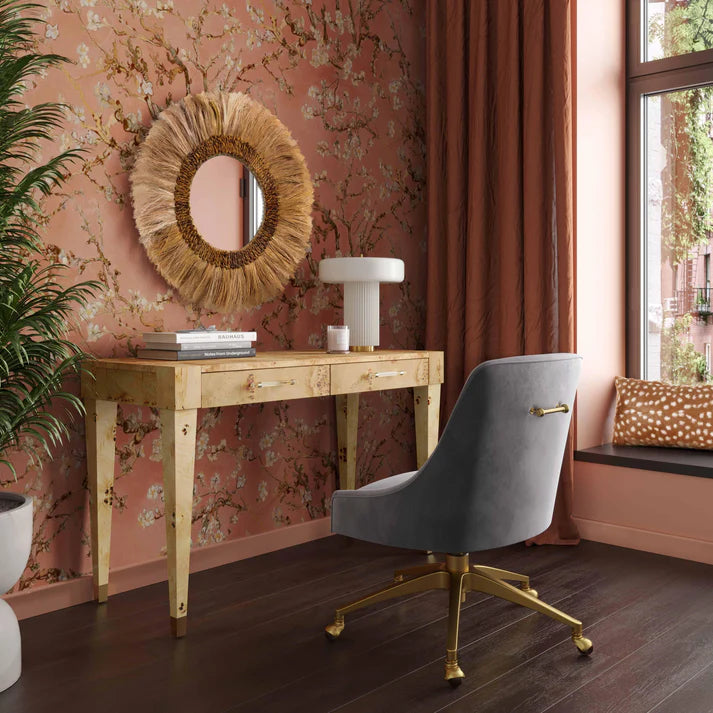 Brandyss Burl Work Desk