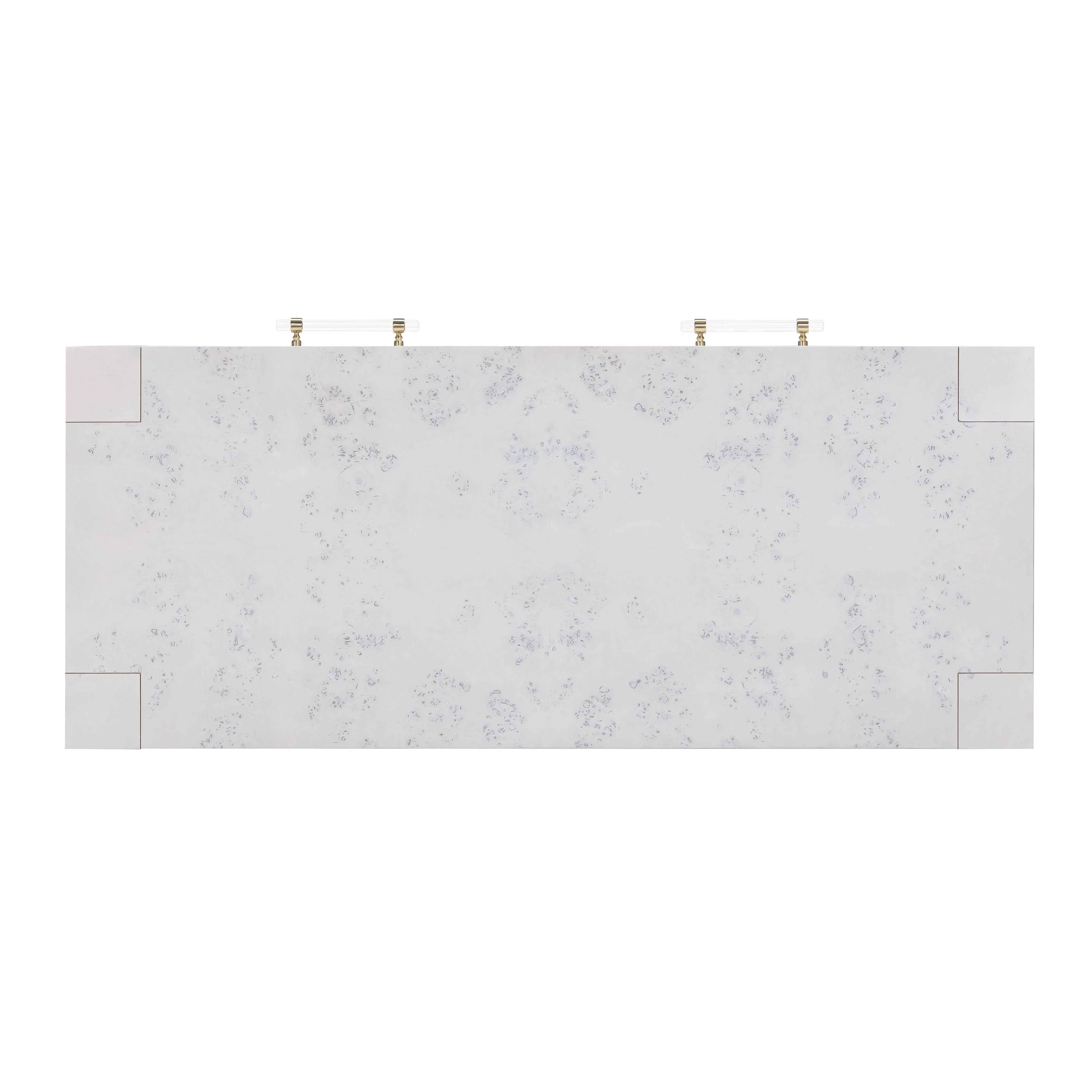 Brandyss 48" Burl 2-Drawer Work Desk