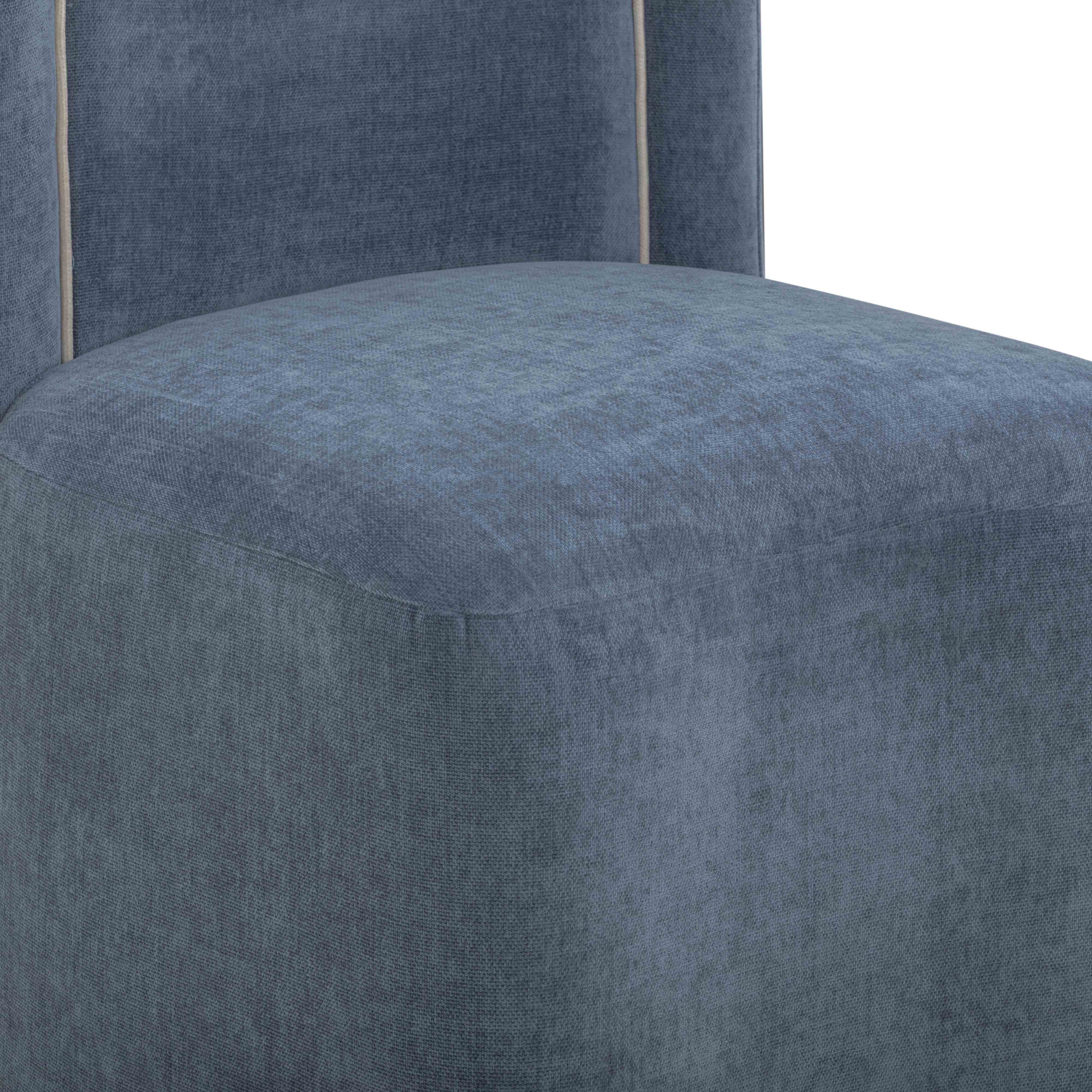 Dolce Performance Velvet Rolling Desk Chair