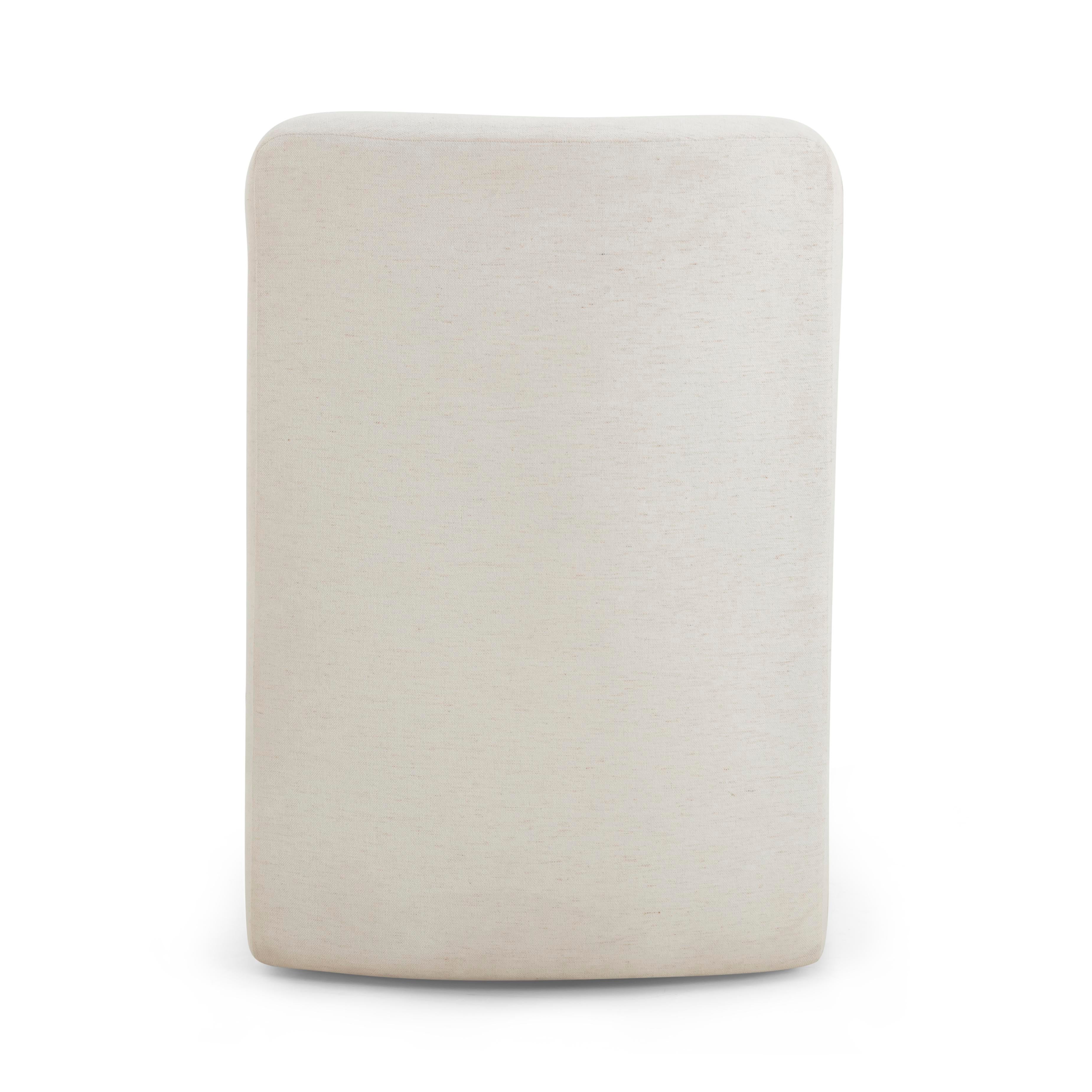 Dolce Performance Velvet Rolling Desk Chair