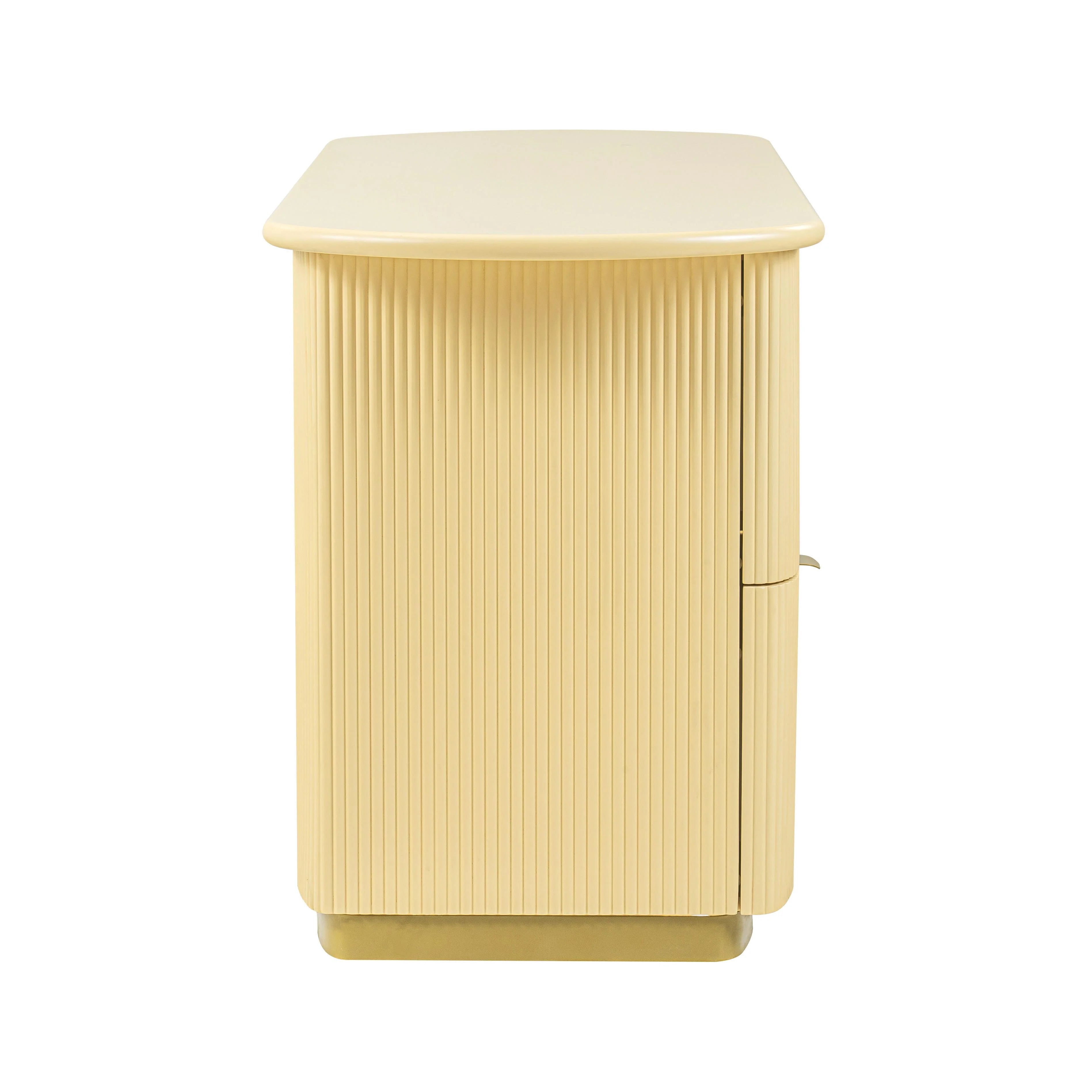 Francesca 58" 3-Drawer Desk