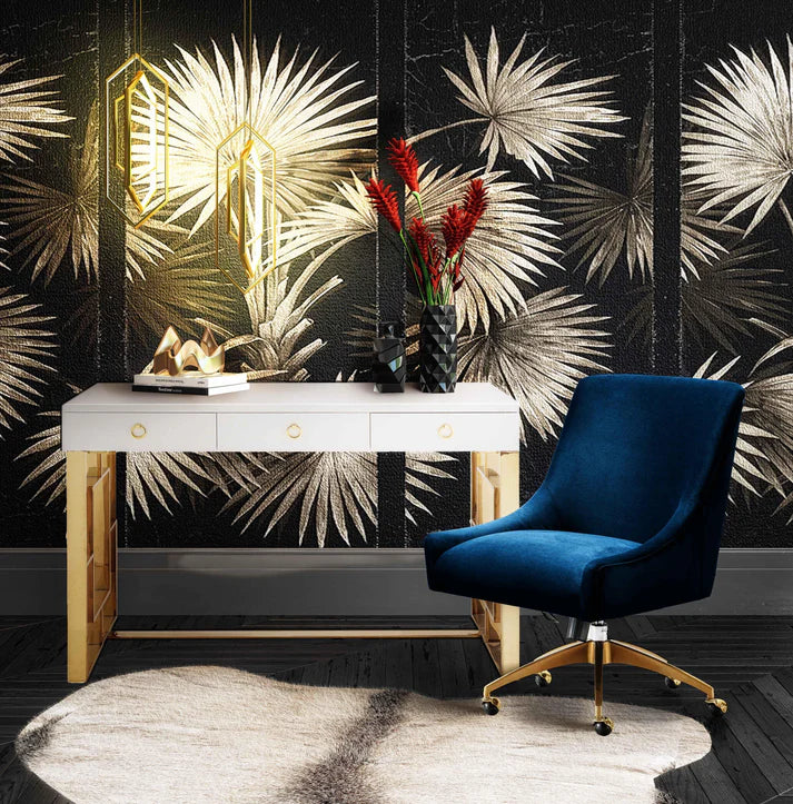 Chaise de bureau pivotante Beatrix Grey 