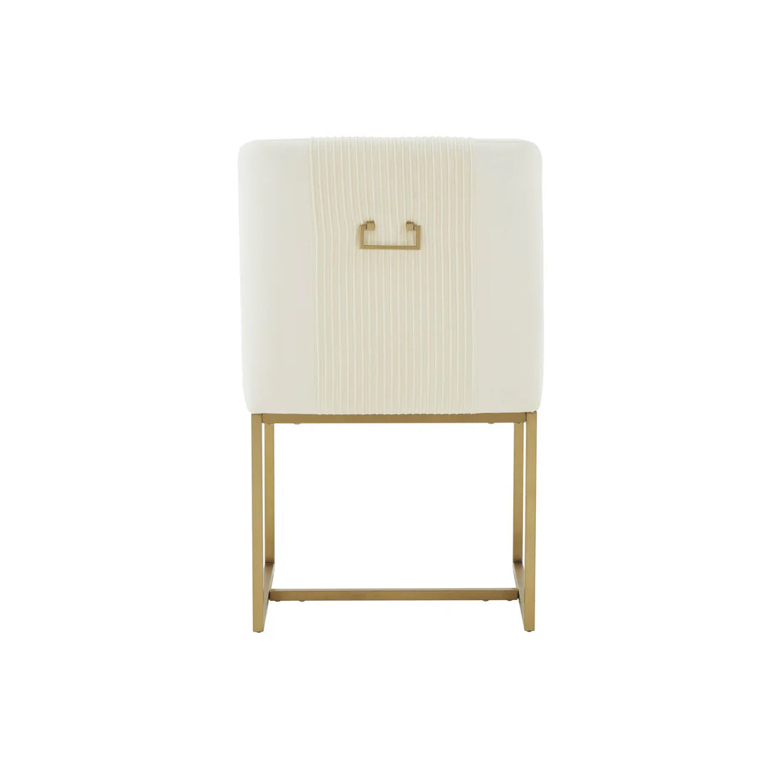 Lisa Pleated Velvet Dining Chair