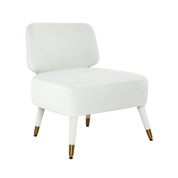 Athena Velvet Accent Chair by Inspire Me! Home Decor