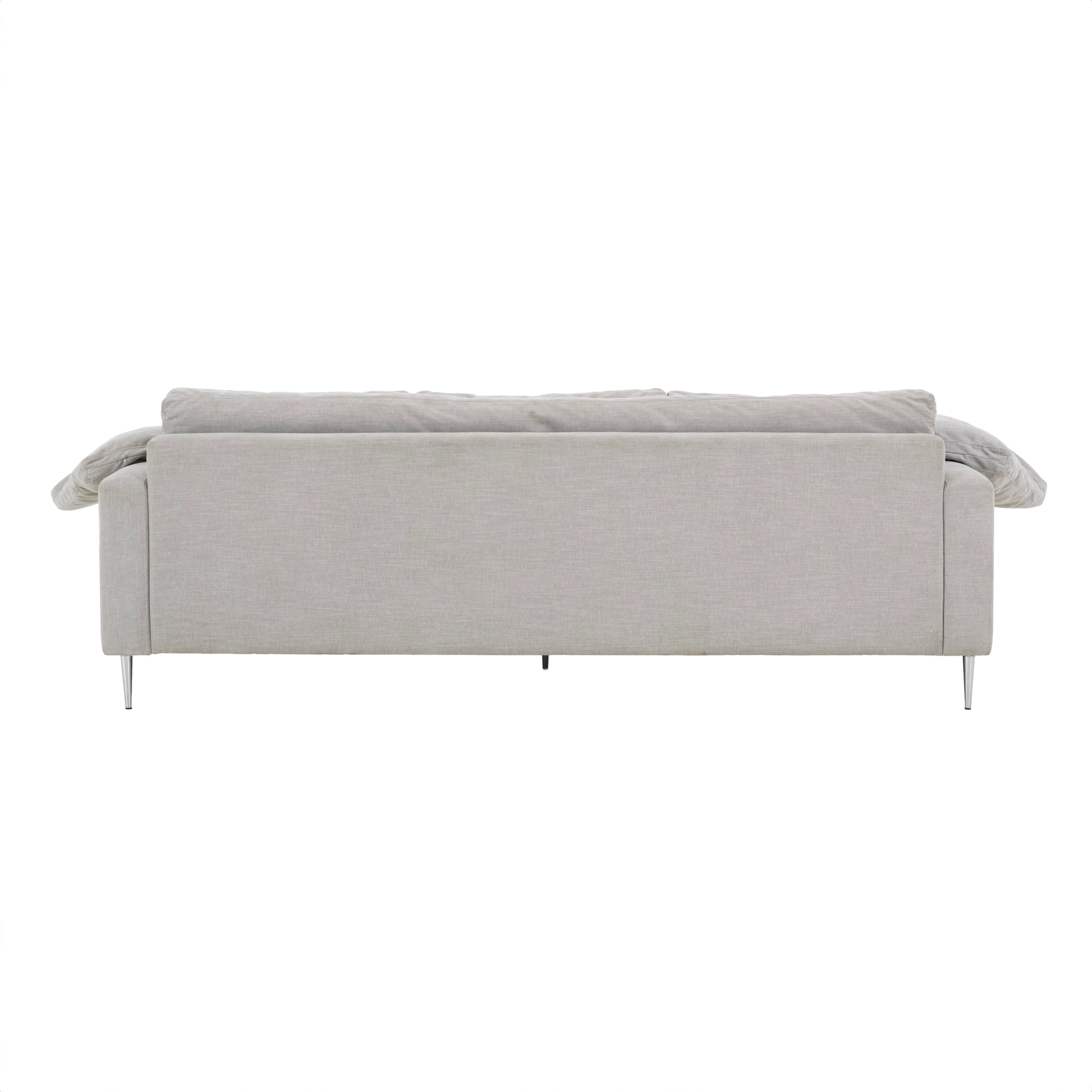 Vari 90" Textured Performance Velvet Lounge Sofa