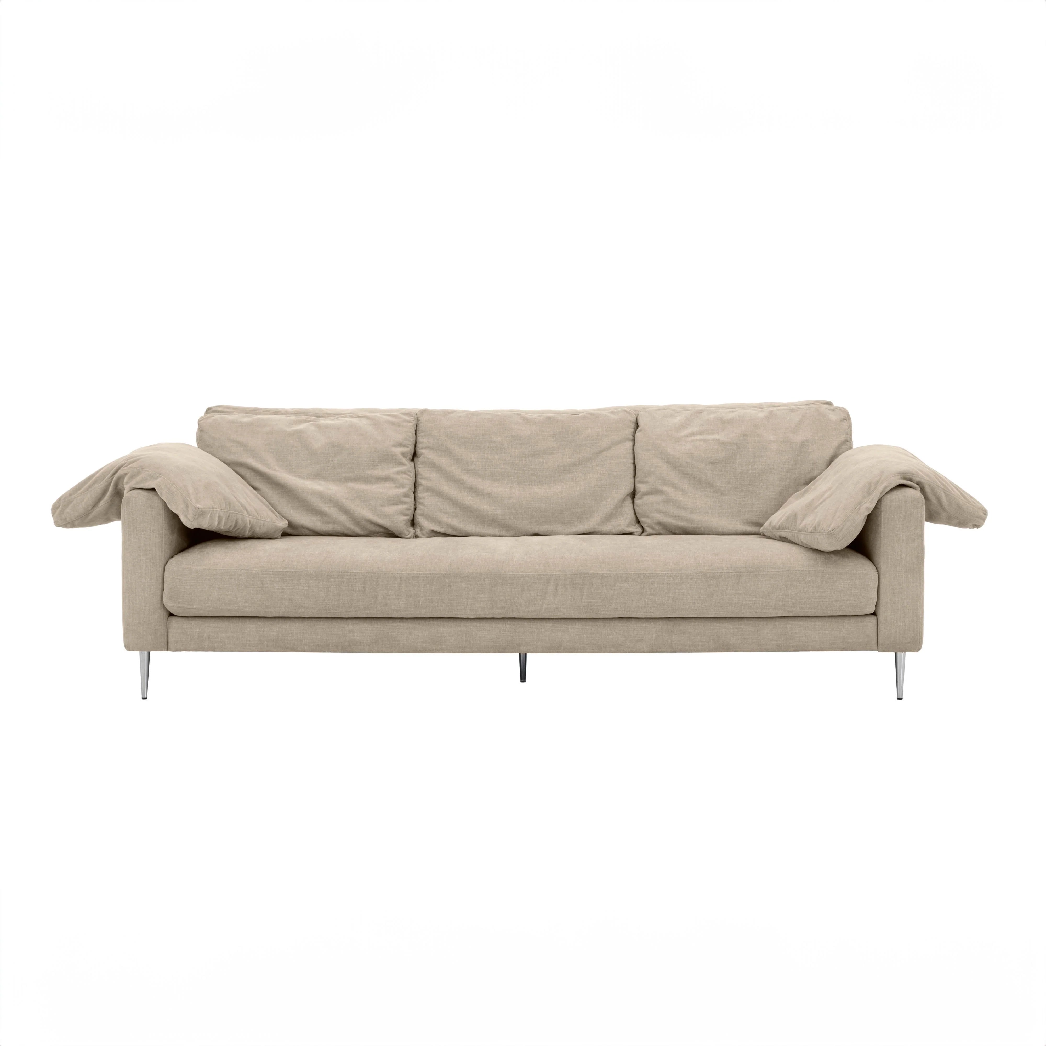 Vari 90" Textured Performance Velvet Lounge Sofa